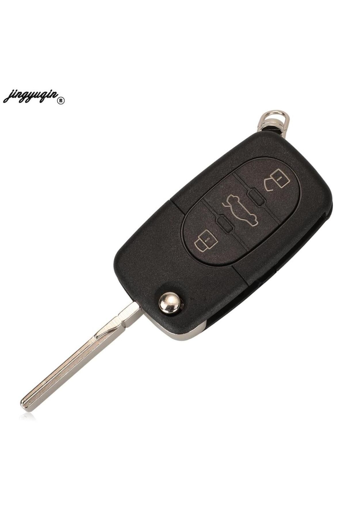 jingyuqin-FCCID:1J0959753B Remote Car Key For VW/Volkswagen Bora Passat 3 Buttons 433MHZ ID48 Chi... 3