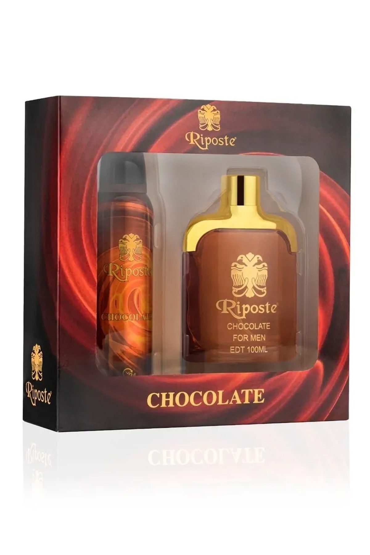 Easy Tedarik Riposte Erkek Parfüm & Deodorant Seti Chocolate For Men 100 Ml