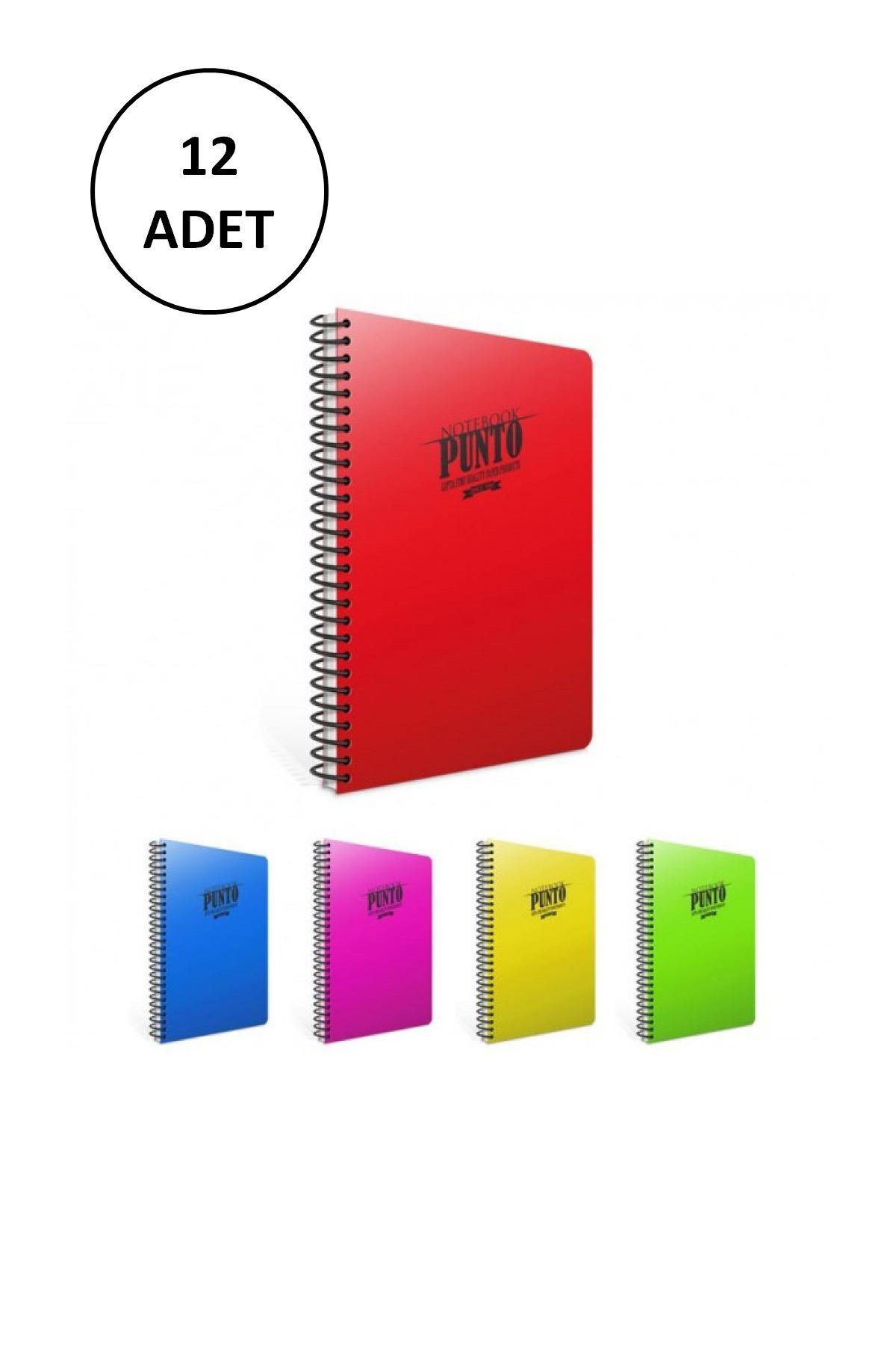 Easy Tedarik Gıpta Defter Punto Sp. Pp Kpk. A4 60 Yaprak Çizgili 6532 - 12 Adet