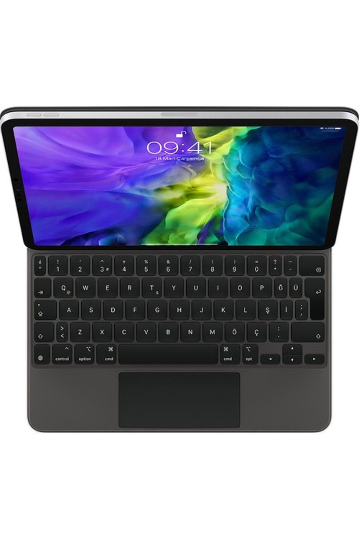 Apple 11 Inç Ipad Pro (3. NESİL) Ve Ipad Air (4. NESİL) Için Magic Keyboard Türkçe Q Klavye Siyah Mx