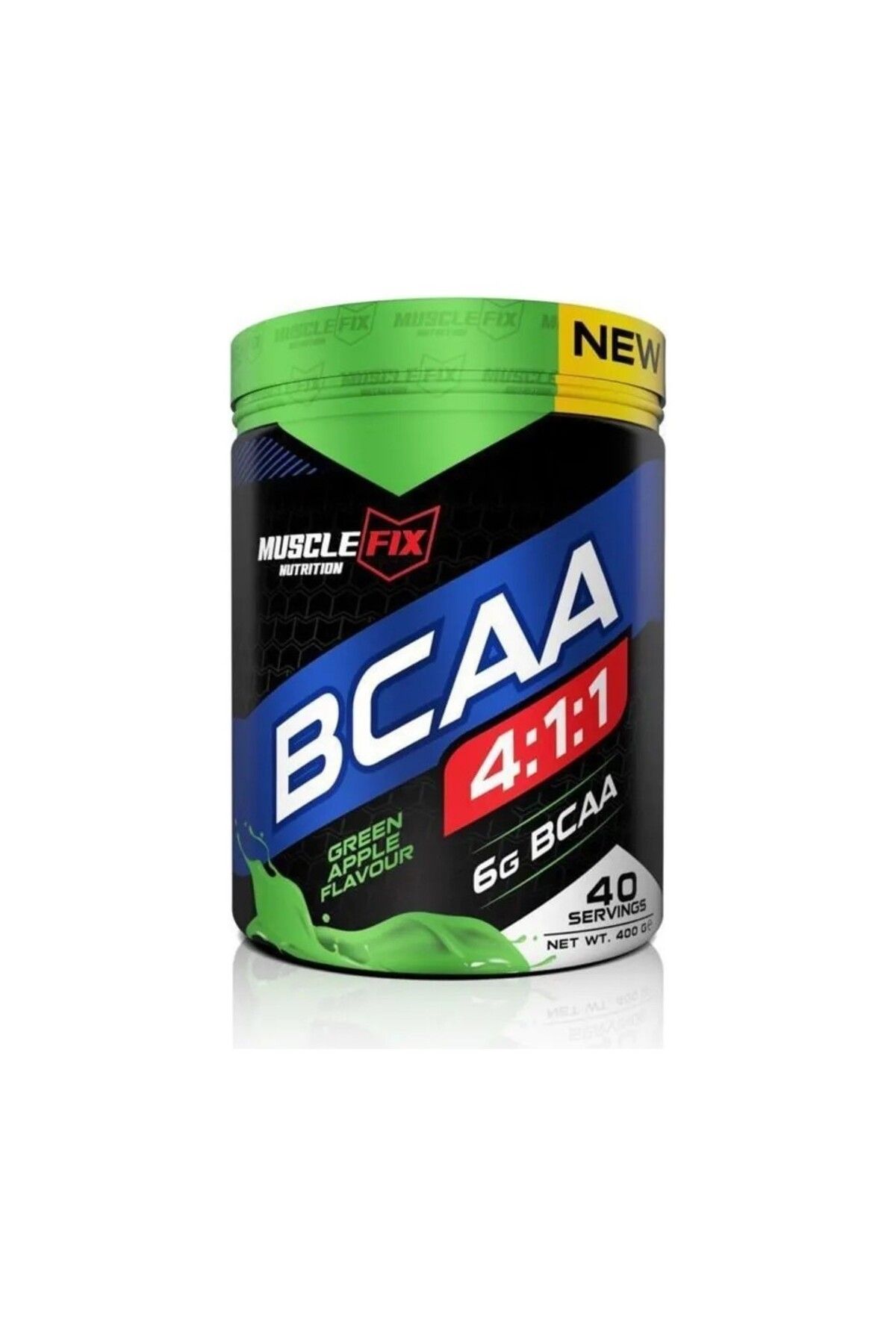 MuscleFix Nutrition Bcaa 4:1:1 400 Gr Yeşil Elma