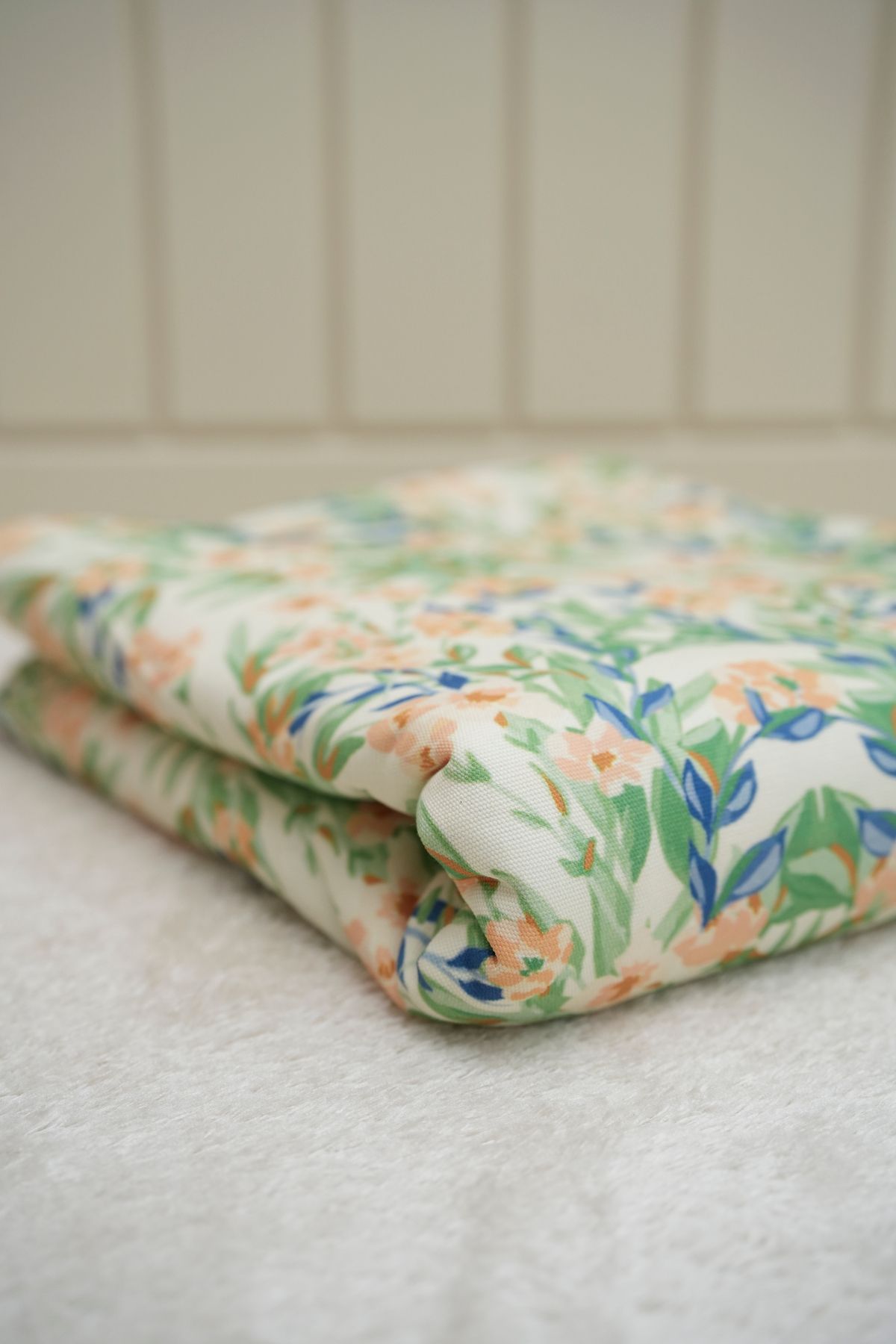 Tuğba Kuğu-Printed Panama Fabric (100% Cotton) |   Boho Greens 6