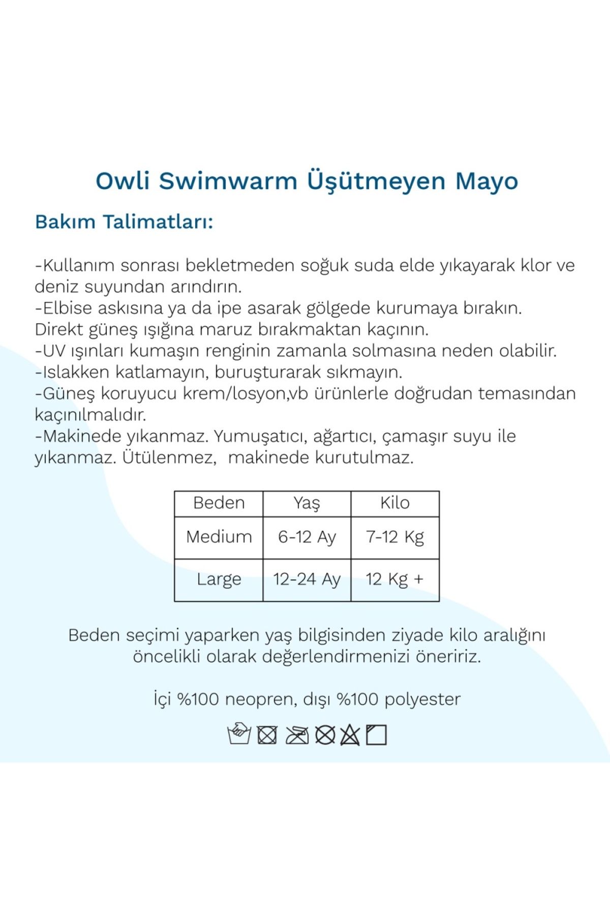 Owli-ملابس سباحة للأطفال مقاومة للبرد باللون الأصفر النيون - أسود 6