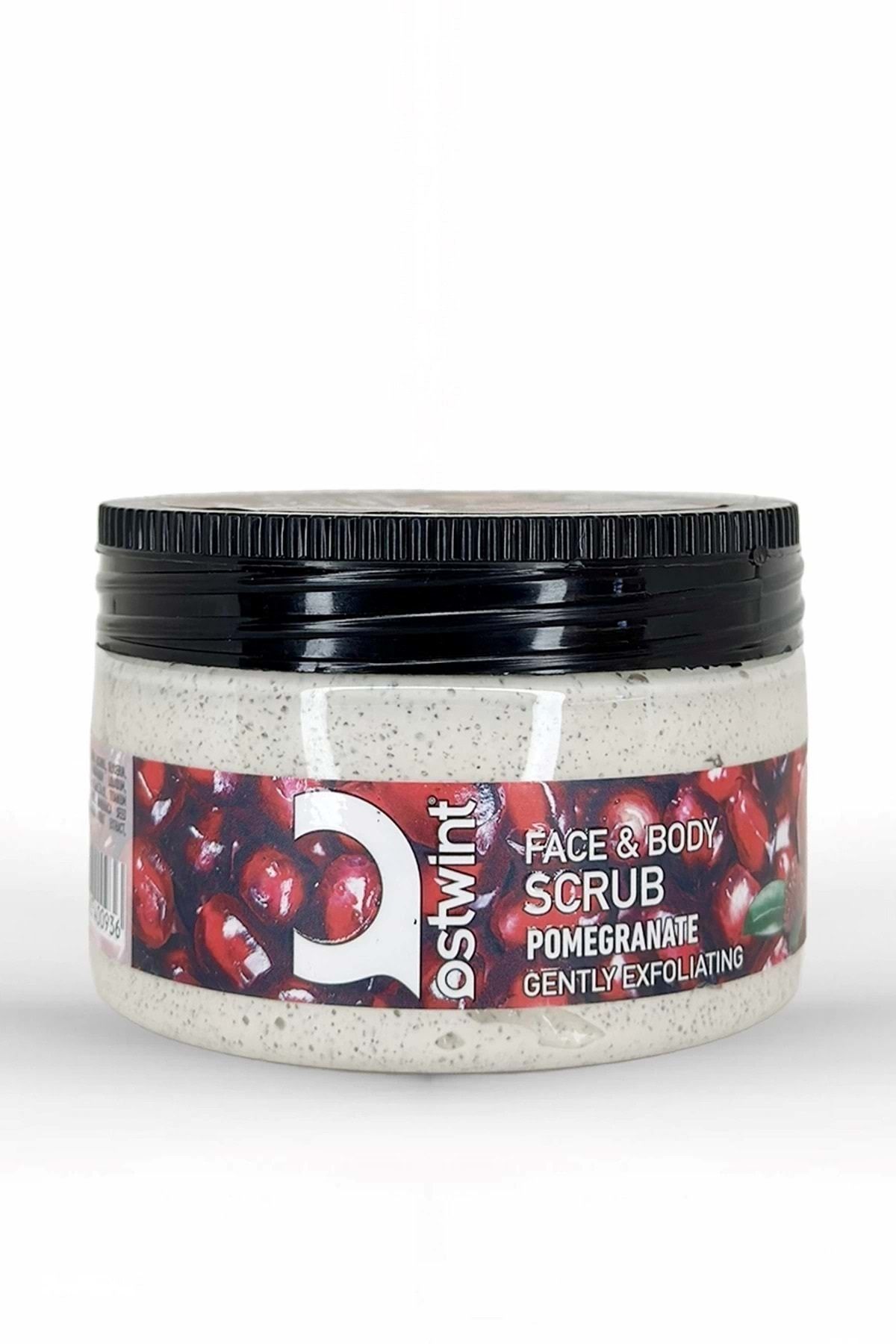 Ostwint Yüz Ve Vücut Peeling Scrub Nar 300ml Cilt Temizleyici Pürüssüzleştirici Dolaşımı Hızlandırıcı