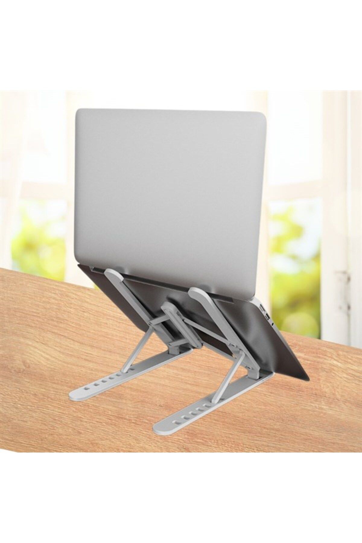 Neiçin-Notebook Riser - Folding Plastic Support Stand for Study Desk 2