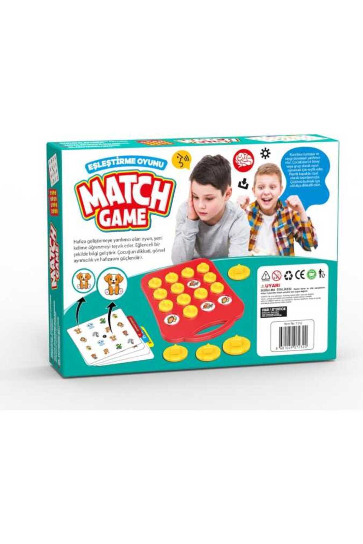Genel Markalar Match Pairs Hafıza Eşleştirme Oyunu Eğitici Oyuncak fotoğrafı 2 (önizleme)