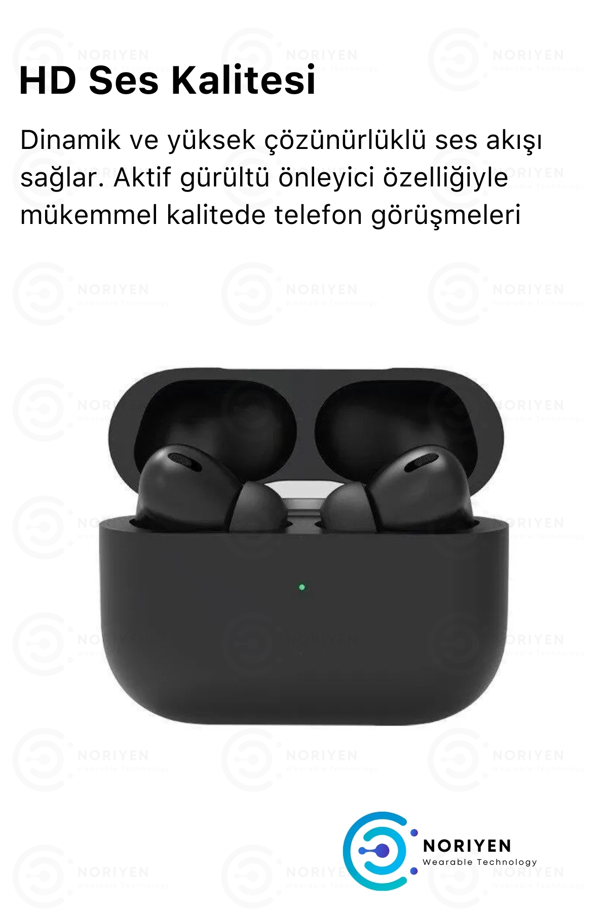 Premium Serisi White 2 Model IOS Android Uyumlu Aktif Gürültü Engelleme Kablosuz Bluetooth Kulaklık
