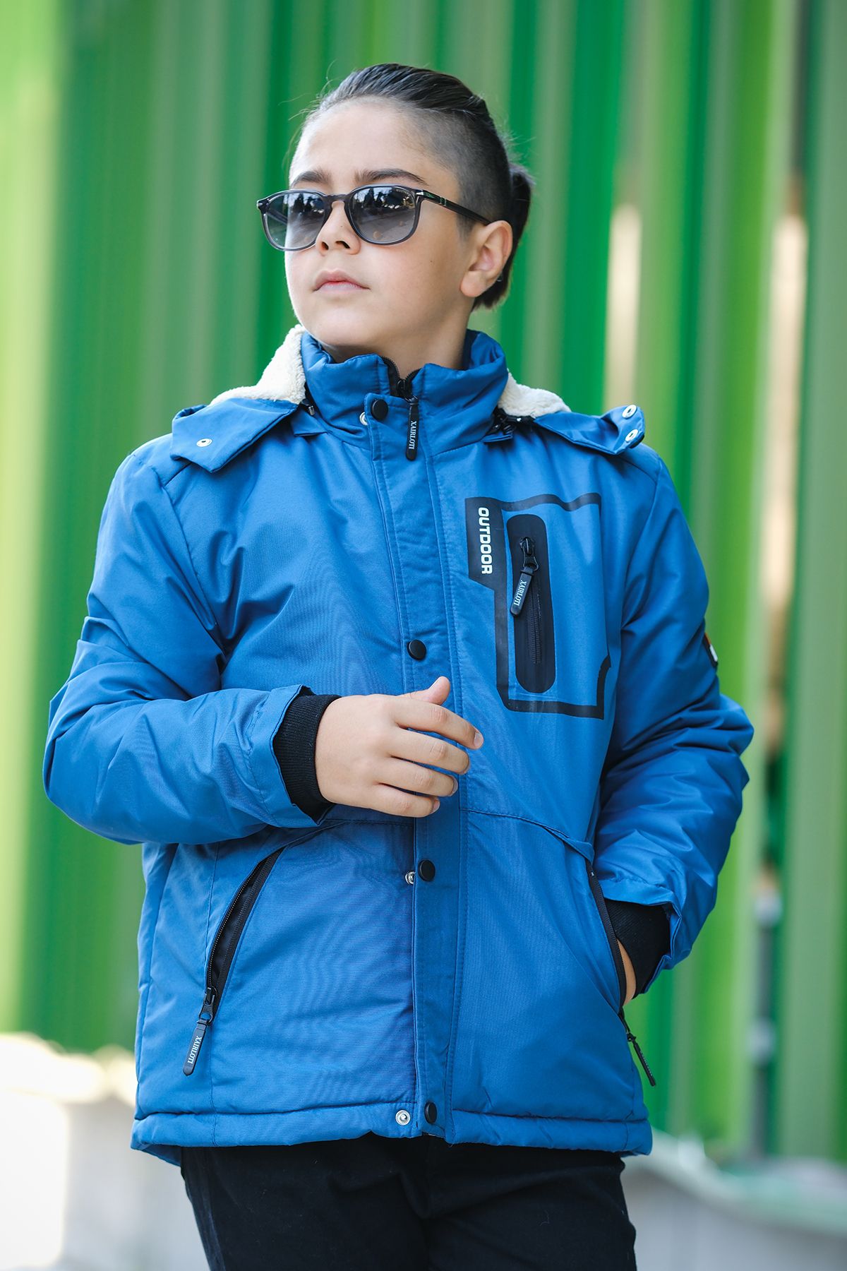 Pina Kids-Boy's Outdoor Coat Km.0040 3