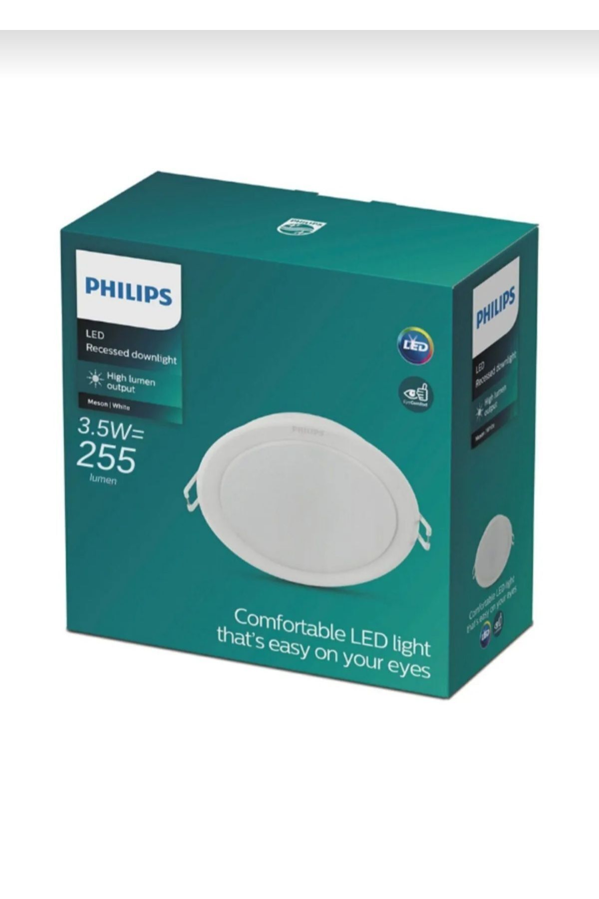 Philips Meson 3.5w 6500k Beyaz Işık 255lümen Comfortable Led Light Led Spot Armatür