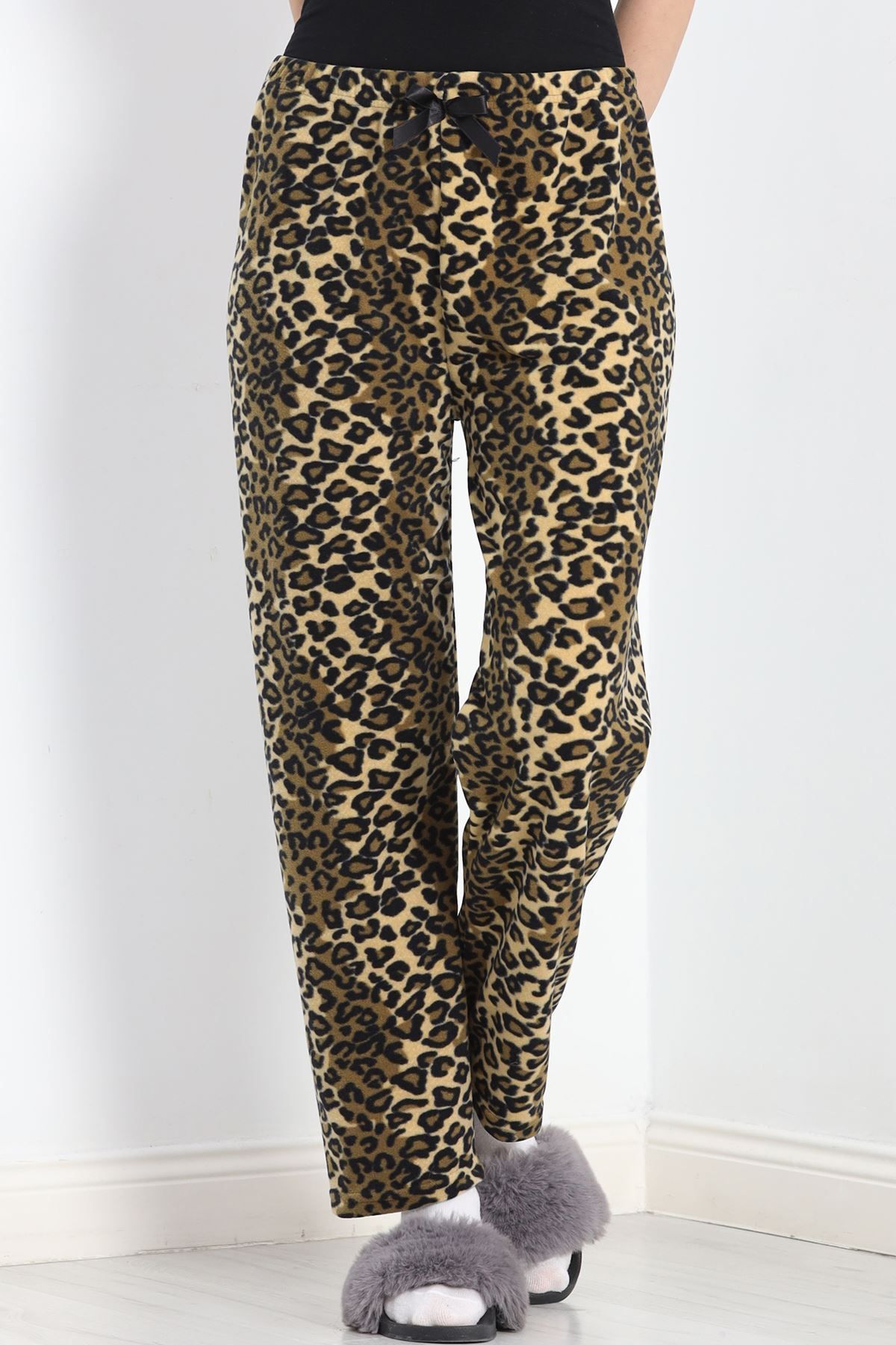 SUAREZ Polar Pijama Altı Leopar - 20641.1889.