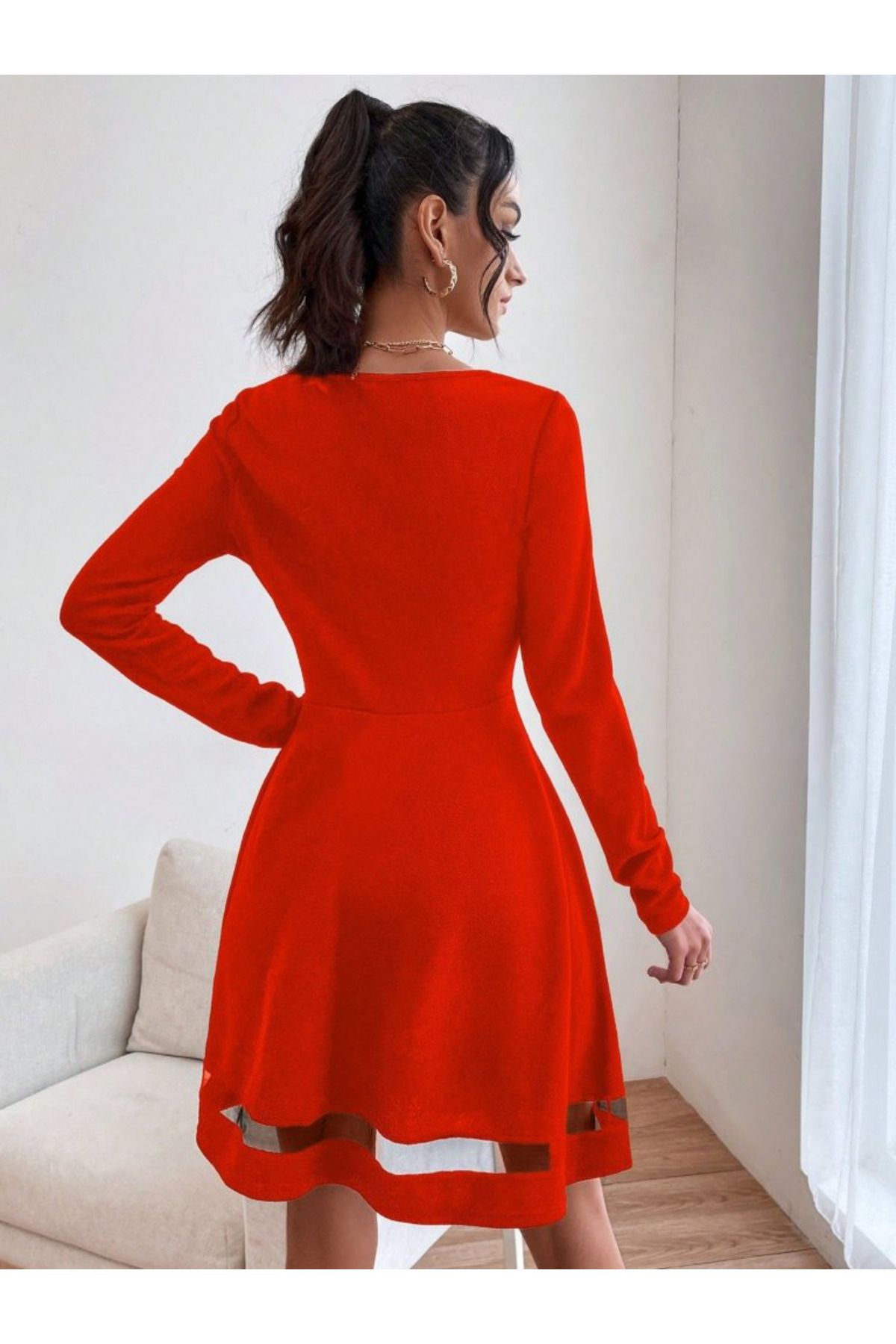 doremodam-Dress - Orange - Standard 3