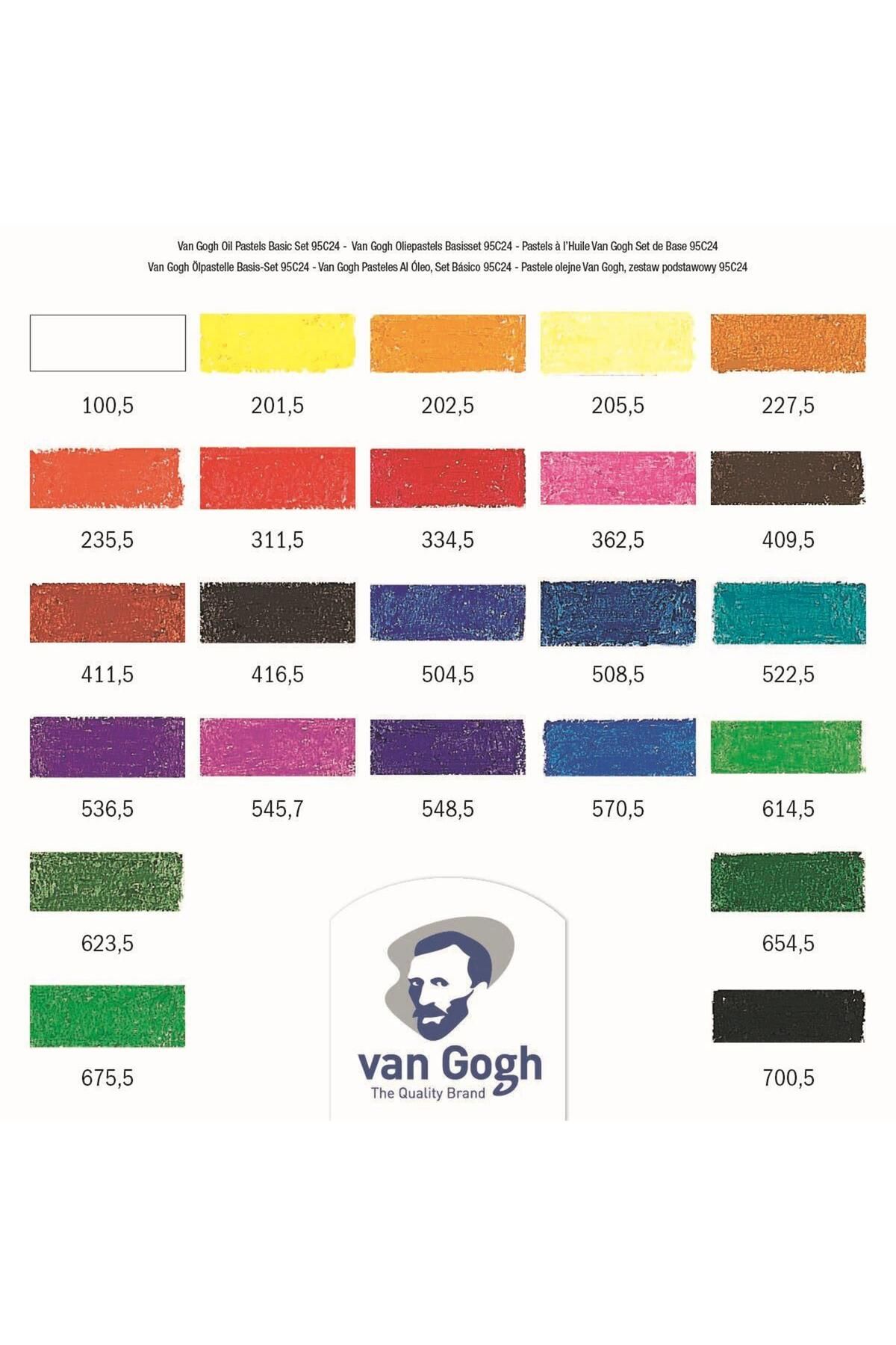 Van Gogh-Vgogh Set of 24 Oil Pastels 3