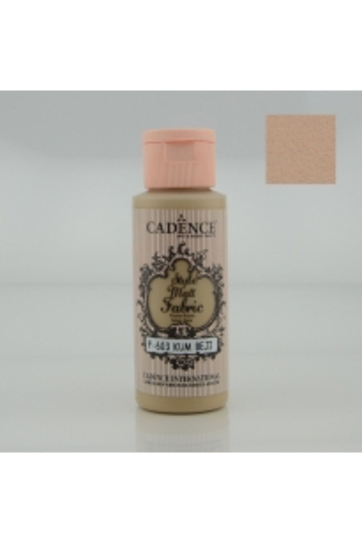 Cadence 603 Kum Beji Mat Kumaş Boyası 59ml(cc)