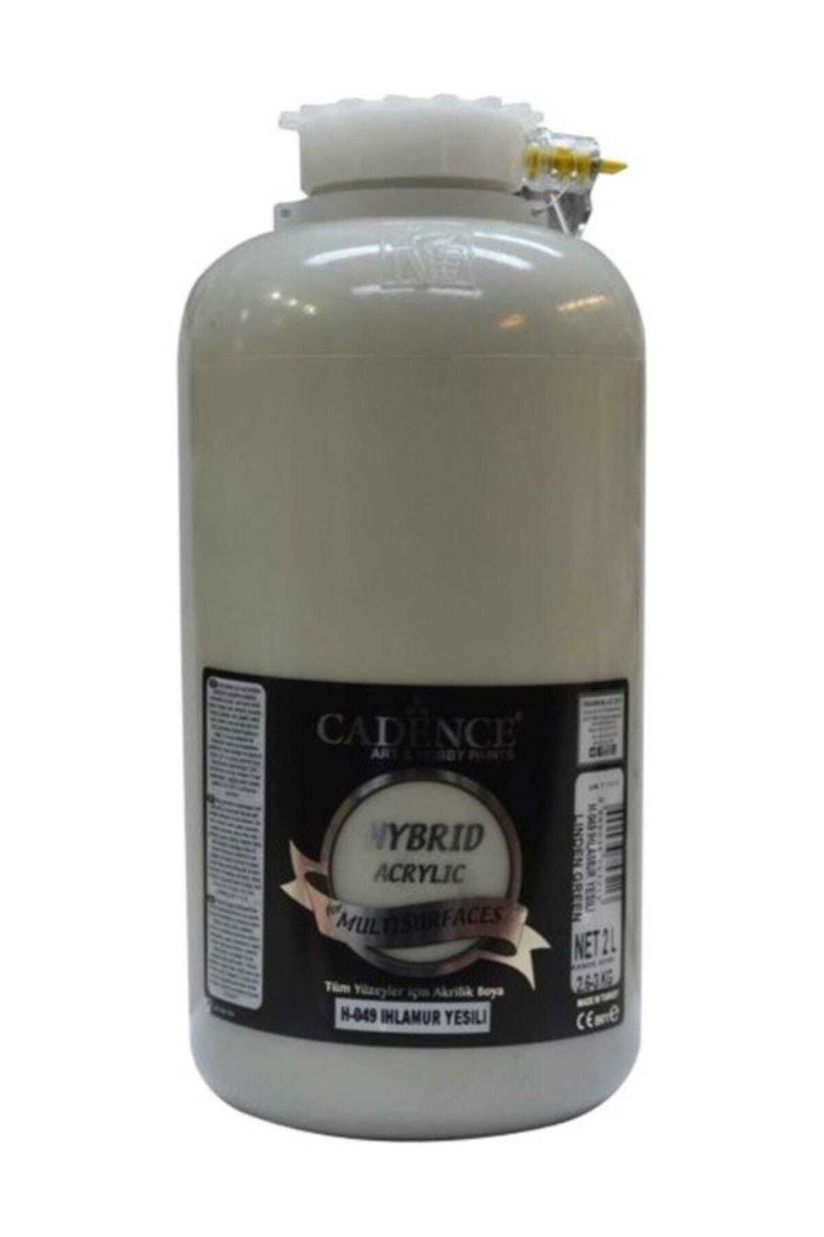 Cadence Boya H-049 Ihlamur Yeşili 2 Litre Multısurface Hybrıd Akr.