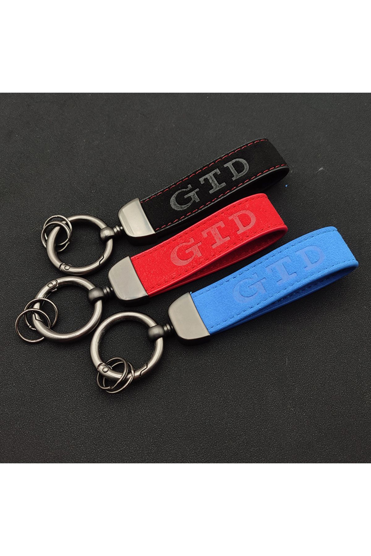 Choice-Leather Men Keyring Luxury Women Car Keychain For GTD Keychain 4 5 6 7 8 MK2 MK4 MK5 MK6 MK7 Acce... 2