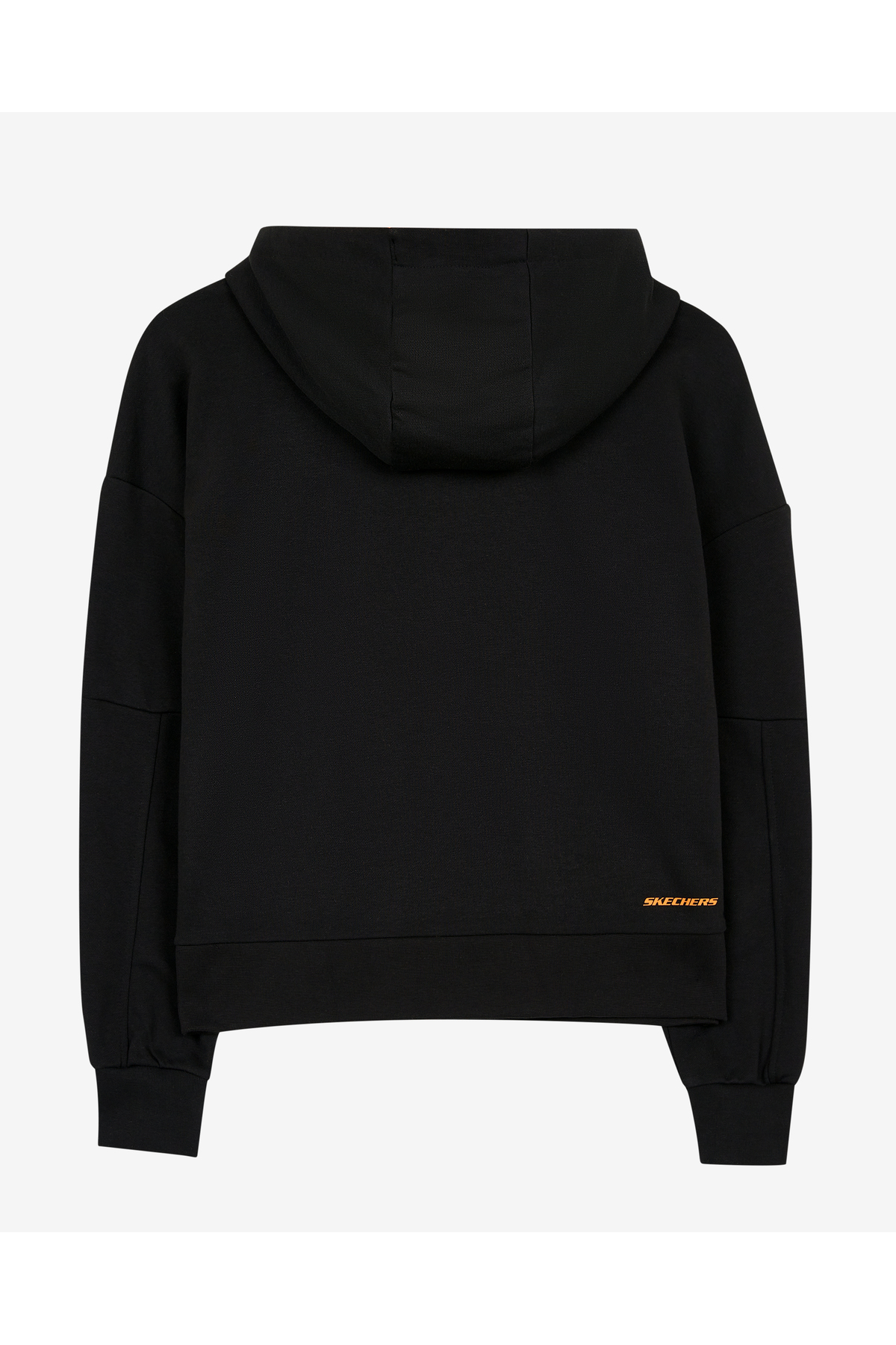 SKECHERS W Lw Fleece Fabric Block Hoodie Sweatshirt Kadın Siyah Sweatshirt S231008-001 görsel 5