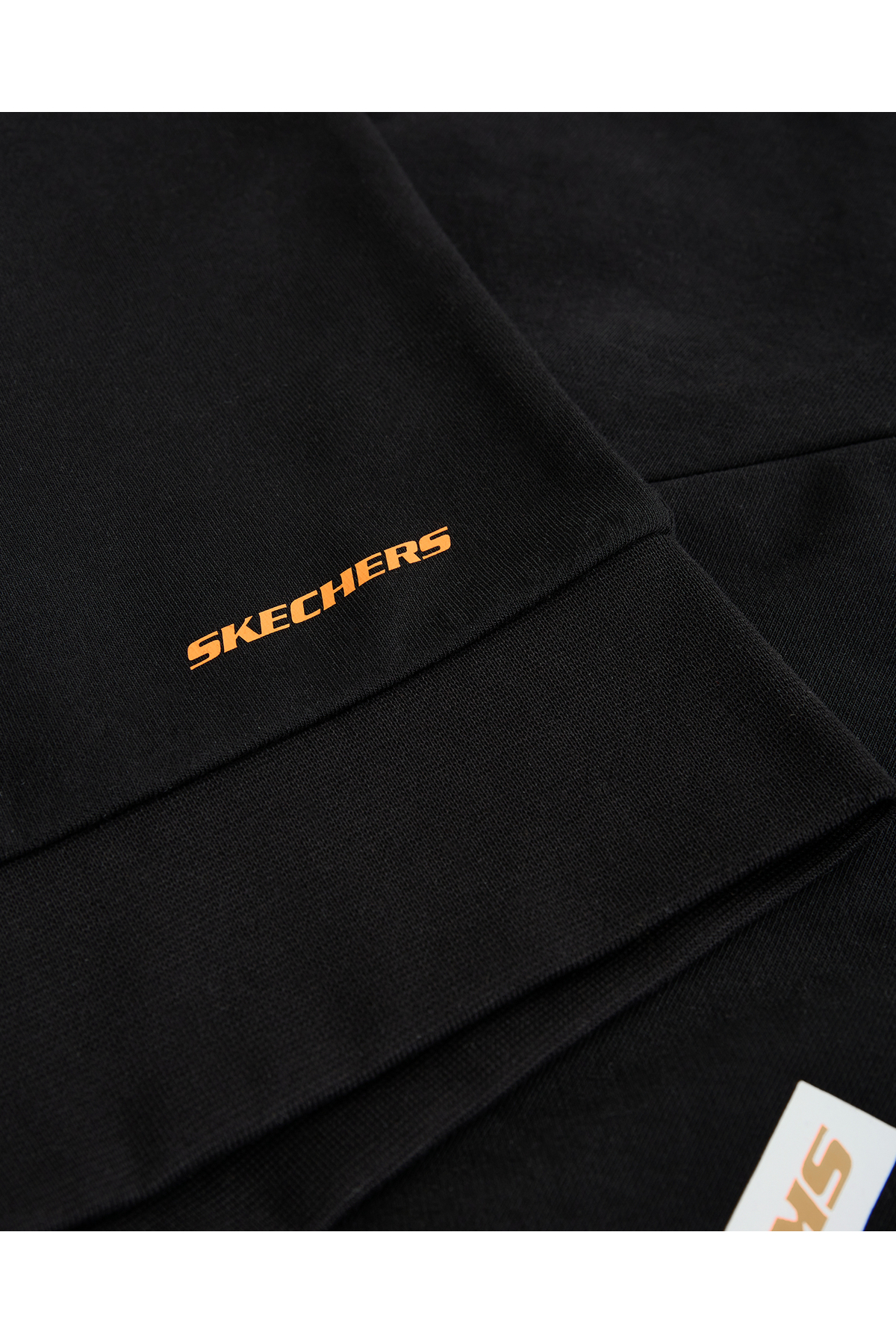 SKECHERS W Lw Fleece Fabric Block Hoodie Sweatshirt Kadın Siyah Sweatshirt S231008-001 görsel 8