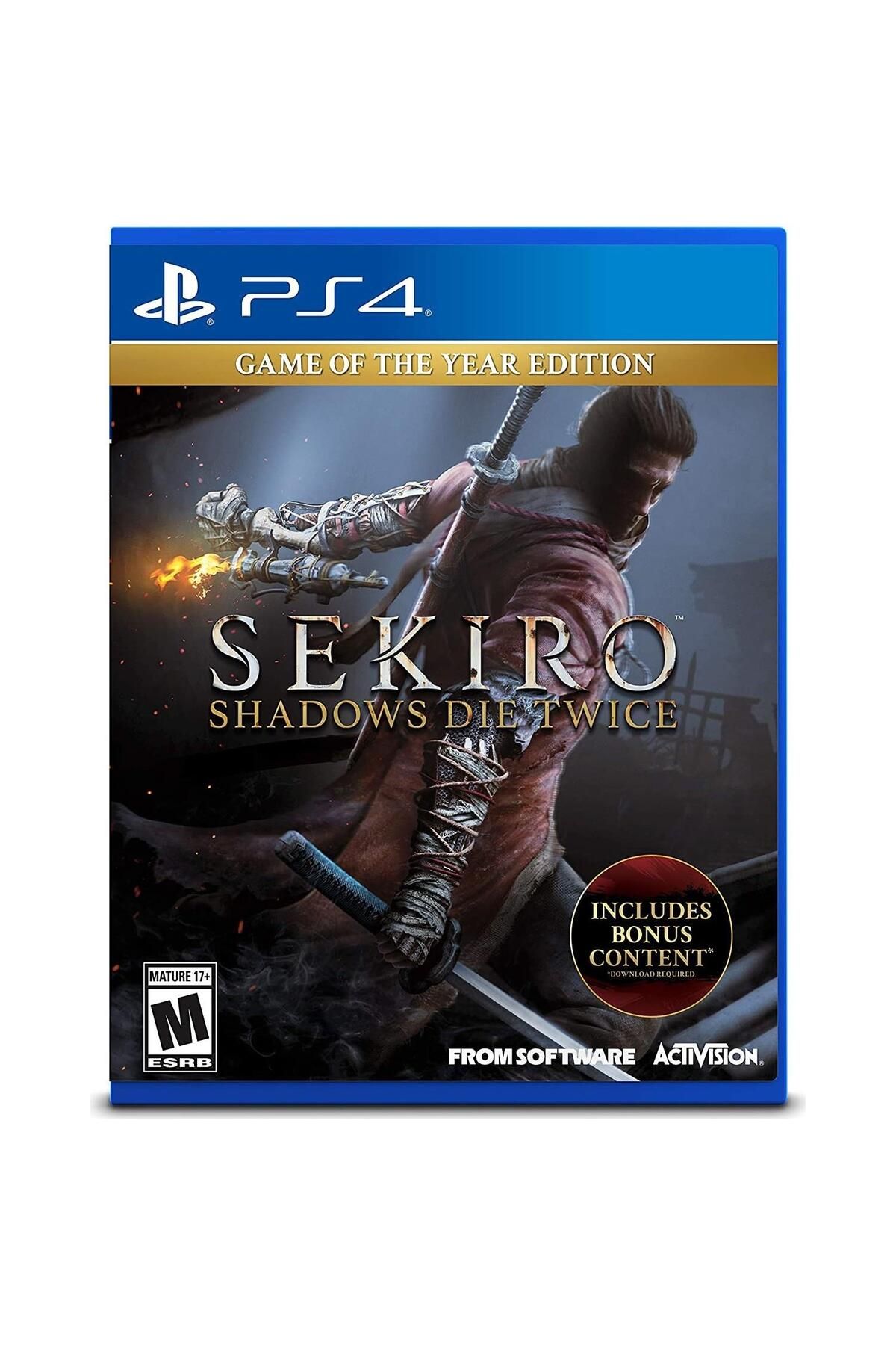 Activison Sekiro Shadows Die Twice Game Of The Year Edition Ps4 Oyun