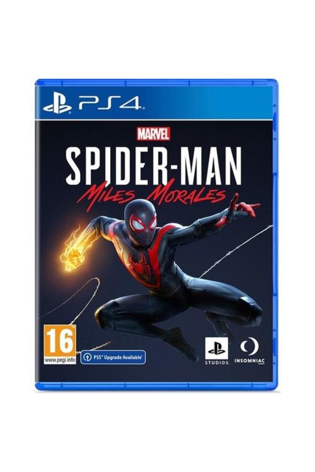 Insomniac Games Marvel Spider-Man Miles Morales Ps4 Oyun