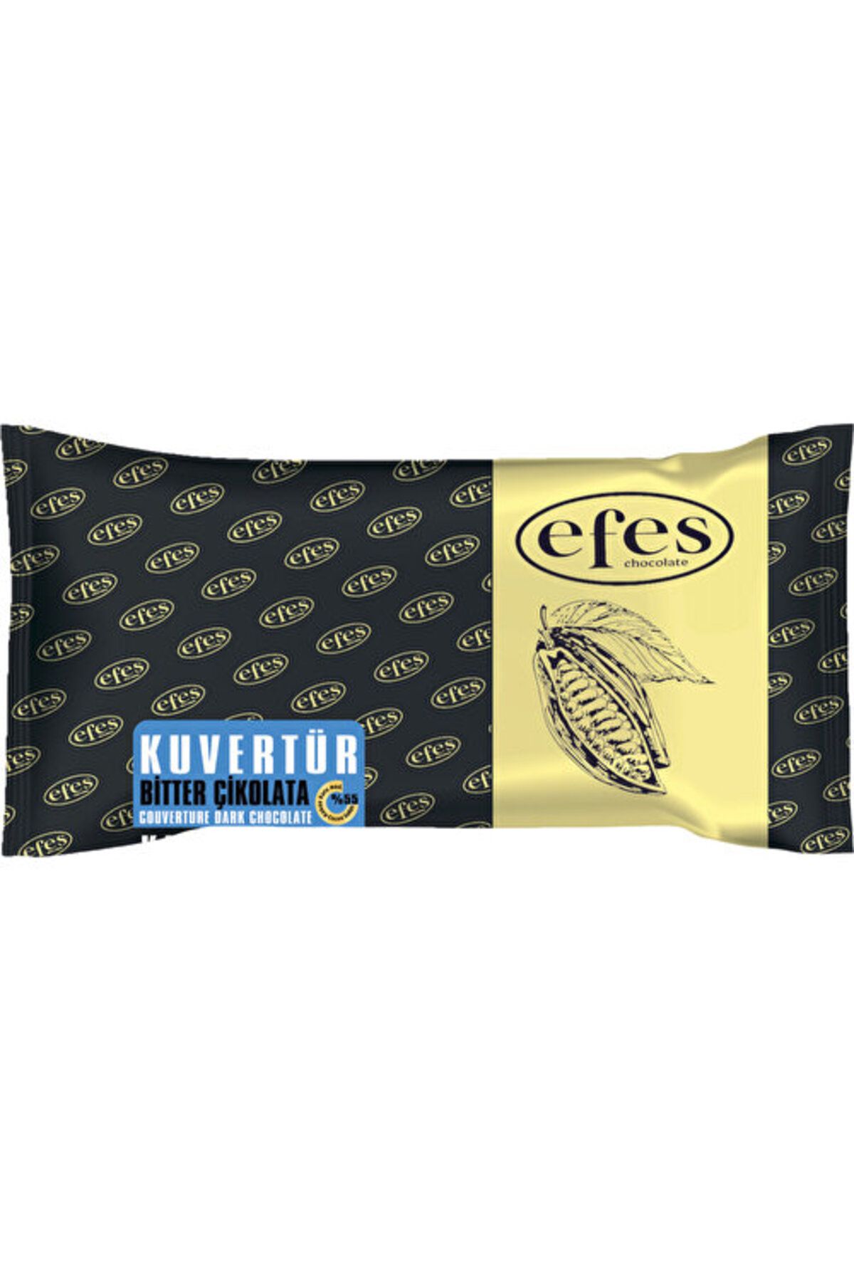 EFES ÇİKOLATA Premium Bitter Kuvertür Çikolata 2.5 Kg