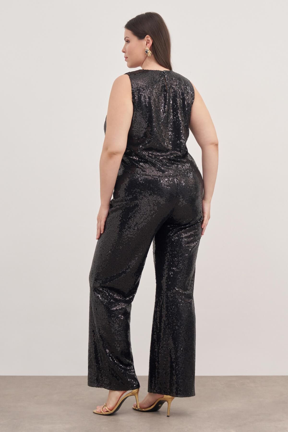 MYLİNE-Lined Sequined Ball 7