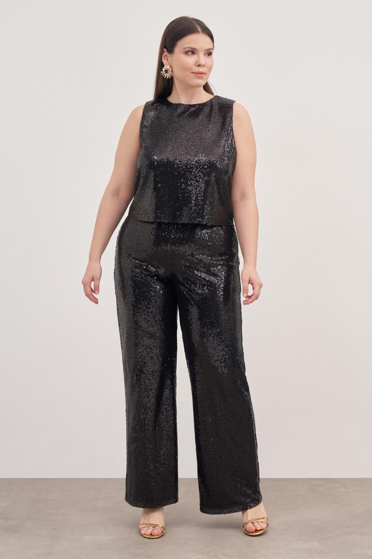 MYLİNE-Lined Sequined Ball 4