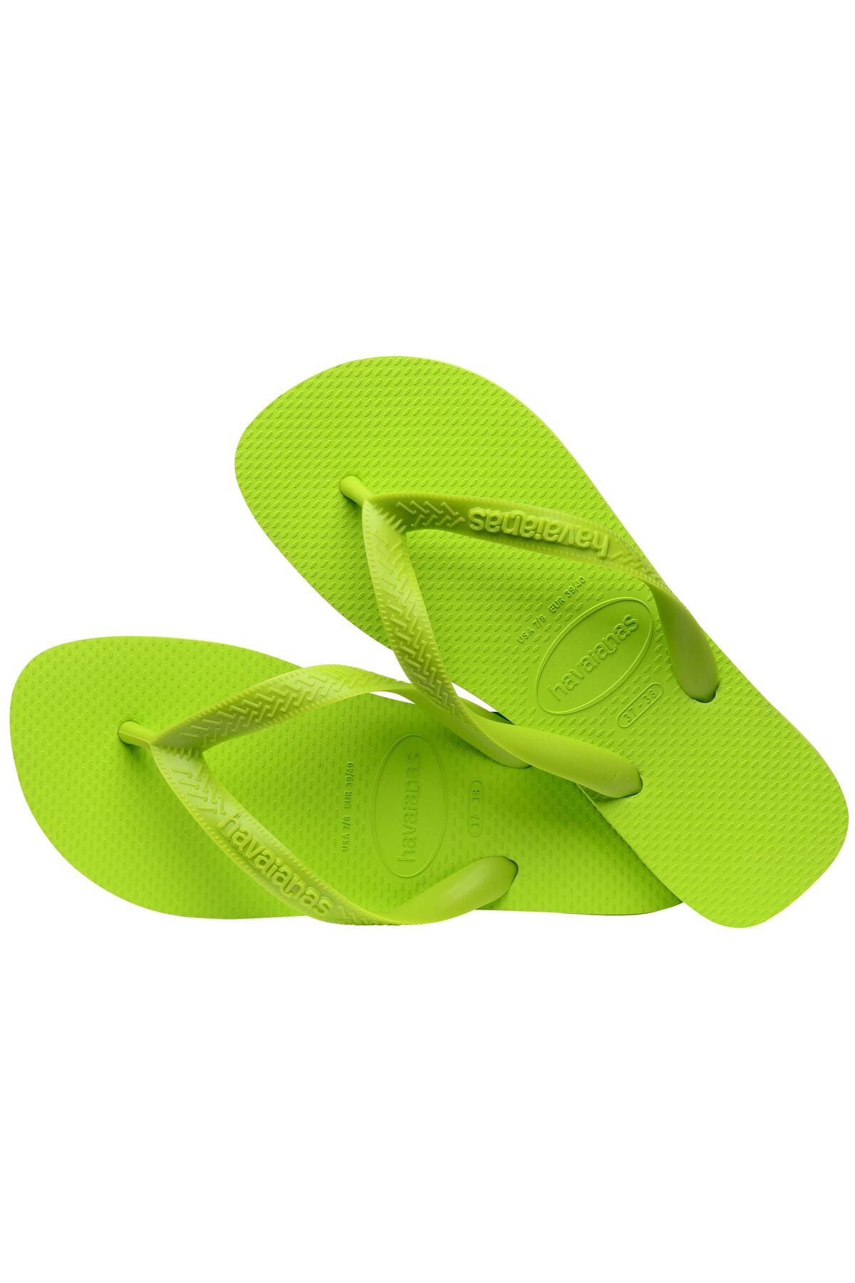 Havaianas-Lemon Green Ball Slippers 3