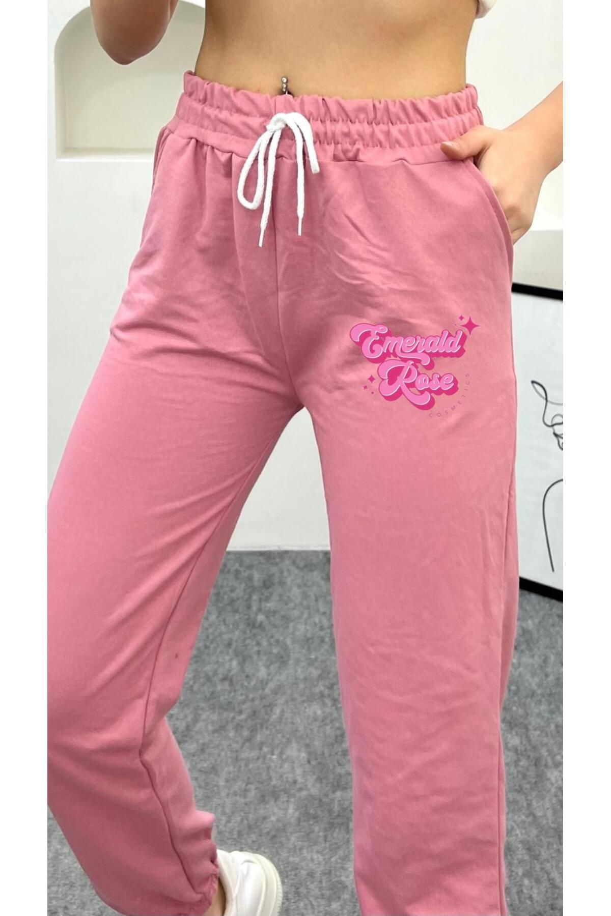 DCL STYLE-Comfortable Fit Print Detailed Bottom Training 2