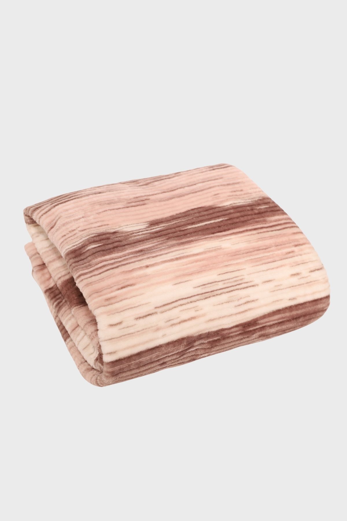 DOFİ-Dofi Coffee Line Patterned Single Blanket – 150X200 Cm, Soft and Stylish 2