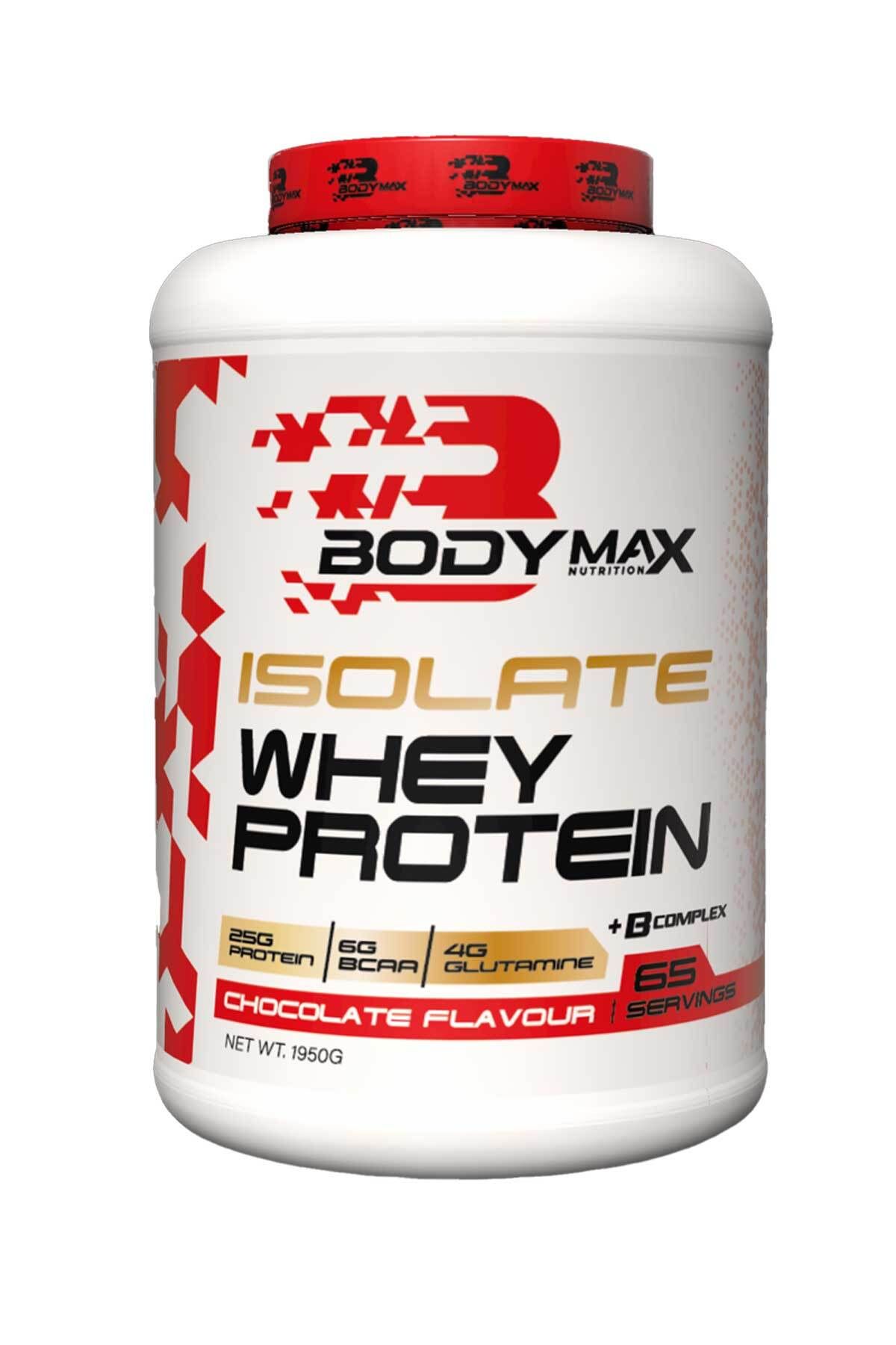 BODYMAX Protein Whey Isolate 1950 gr Izole Whey Protein Çikolata Aromalı