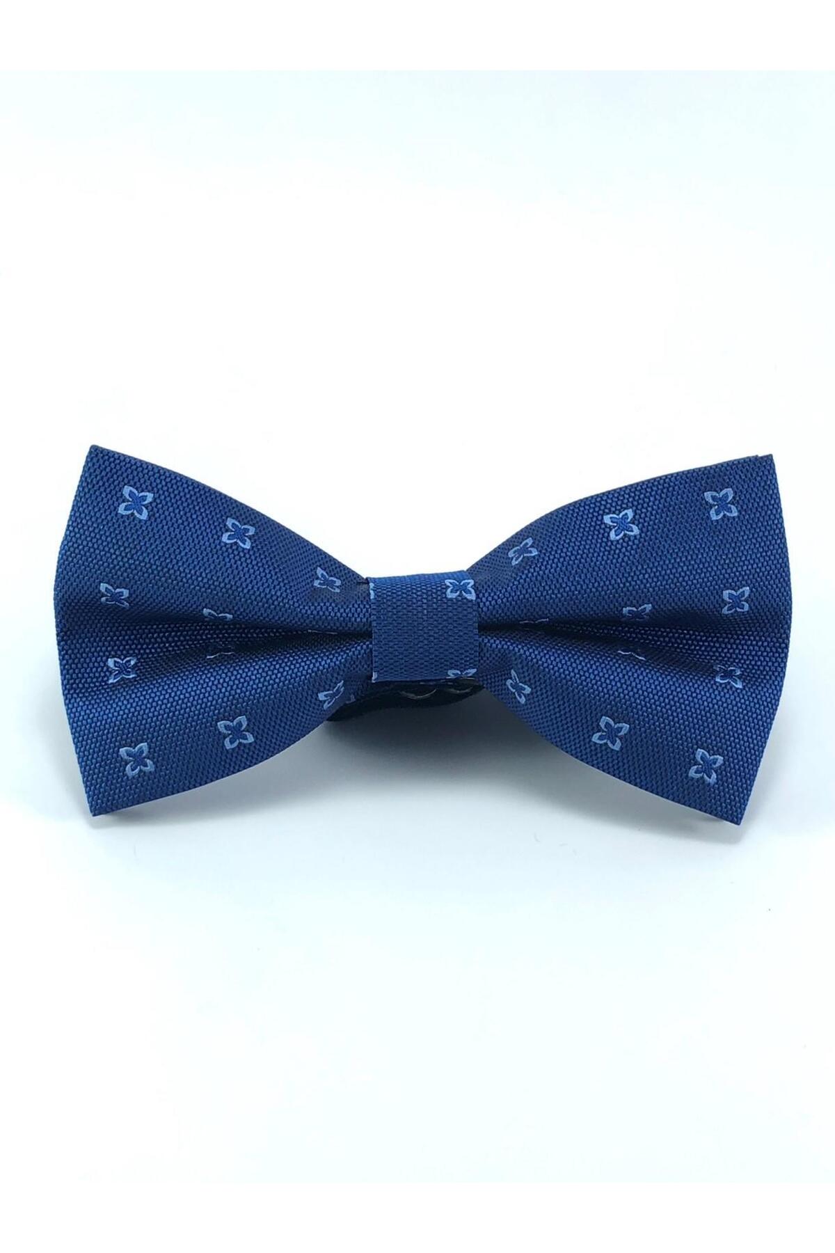  پاپیون طرح‌دار آبی