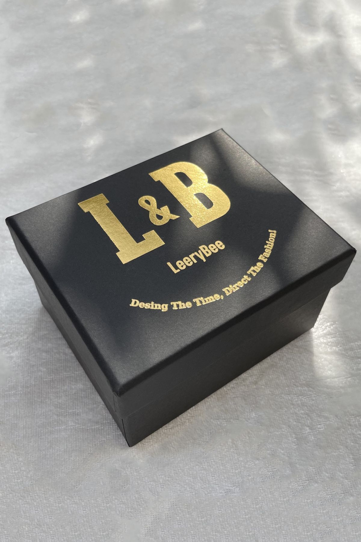 Leerybee-Men's Sports Black Wristwatch - Large Case, Leather Cord, Special Box, Gift for Lover 2