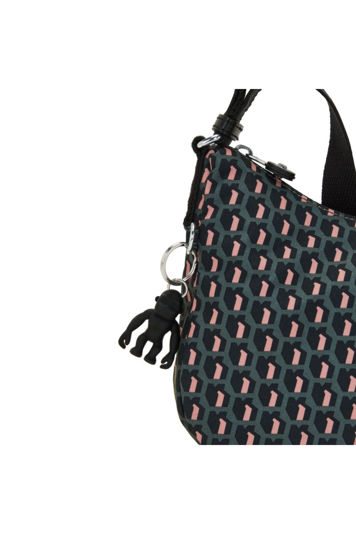 کیف شانه ای سبز زنانه کیسه کوچک در هر ماه Kipling