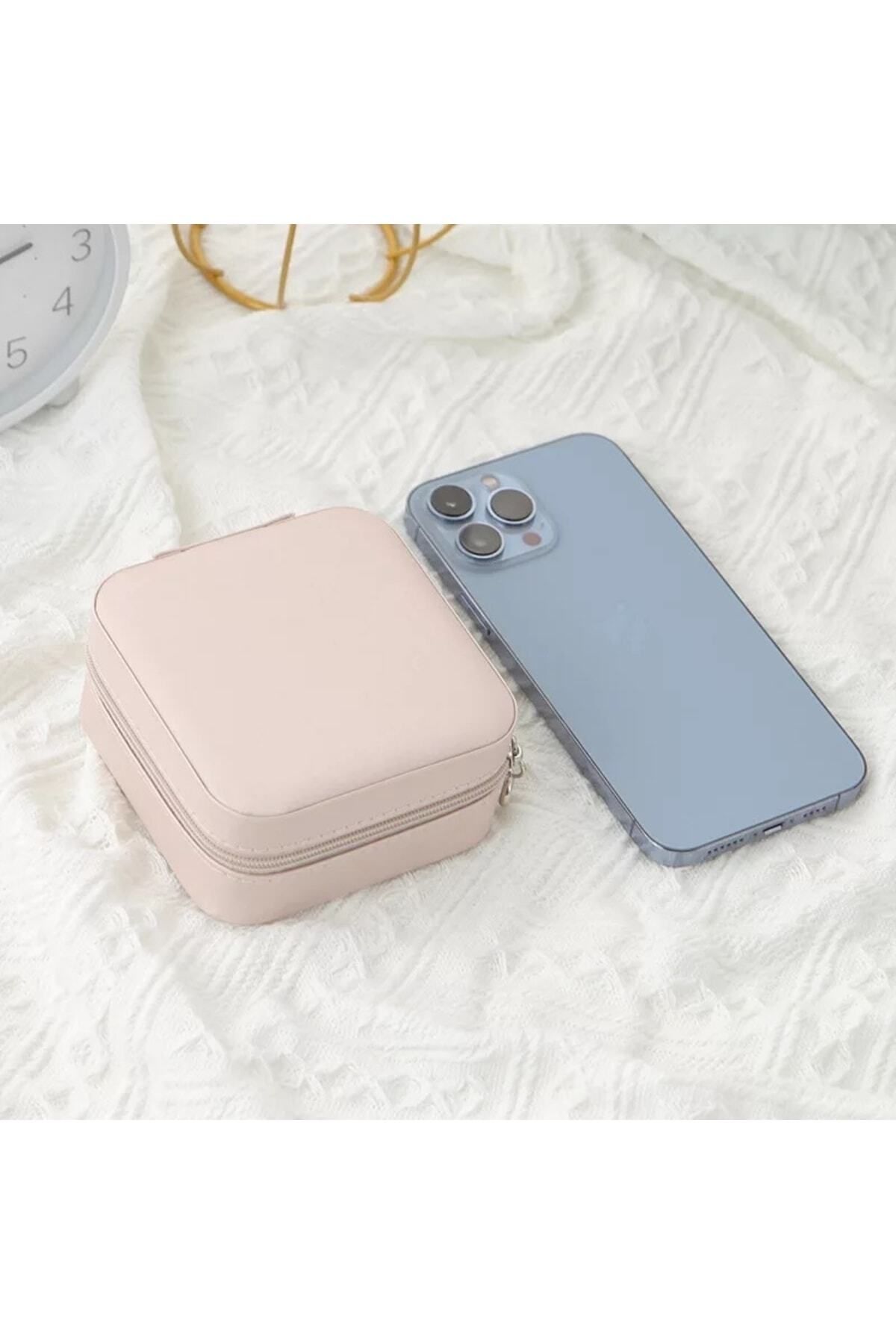 Cleopatra Accessories-Travel Jewelry Jewelry Box Powder Pink 3