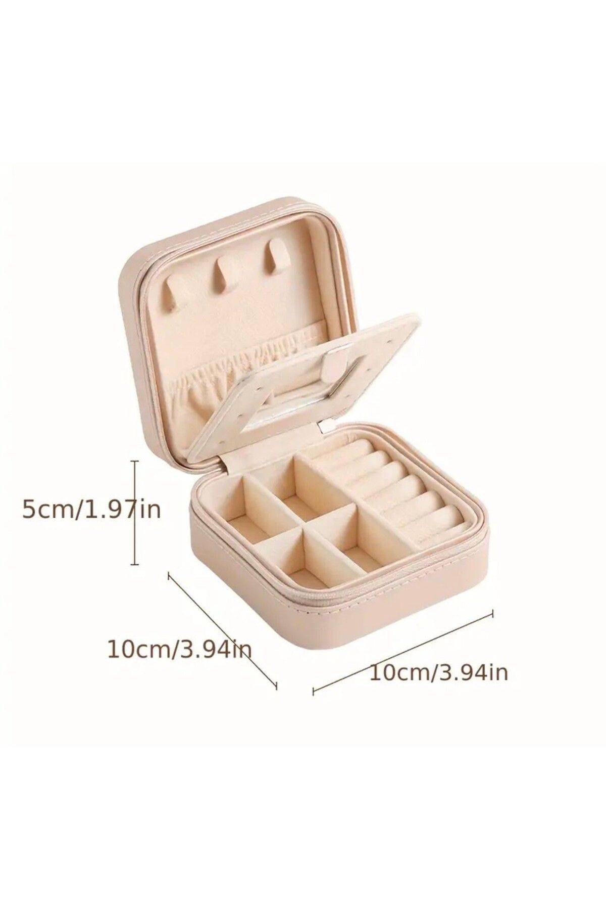 Cleopatra Accessories-Travel Jewelry Jewelry Box Powder Pink 2