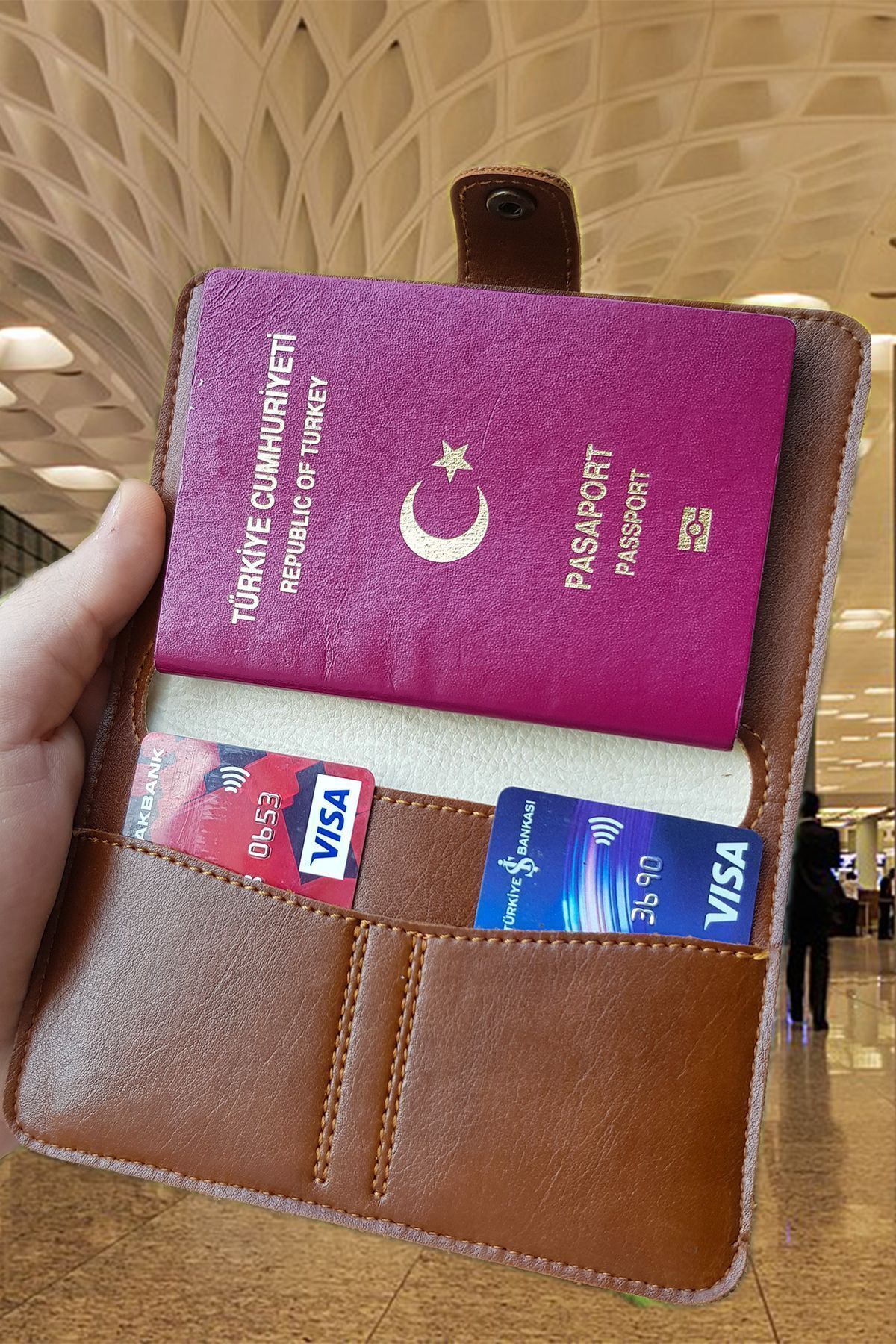 کیف پول مردانه و زنانه ما ISIM را می نویسیم Vardo