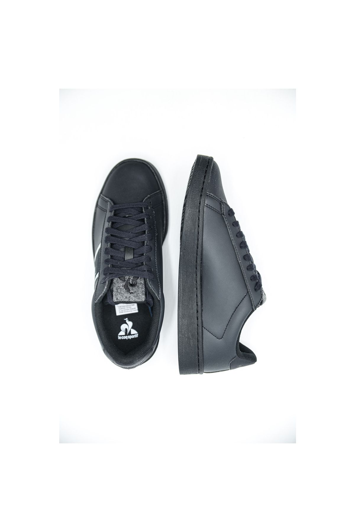 Le Coq Sportif-Le Coq Sportif Classic Black Soft Denim Sportovní boty - Unisex 2