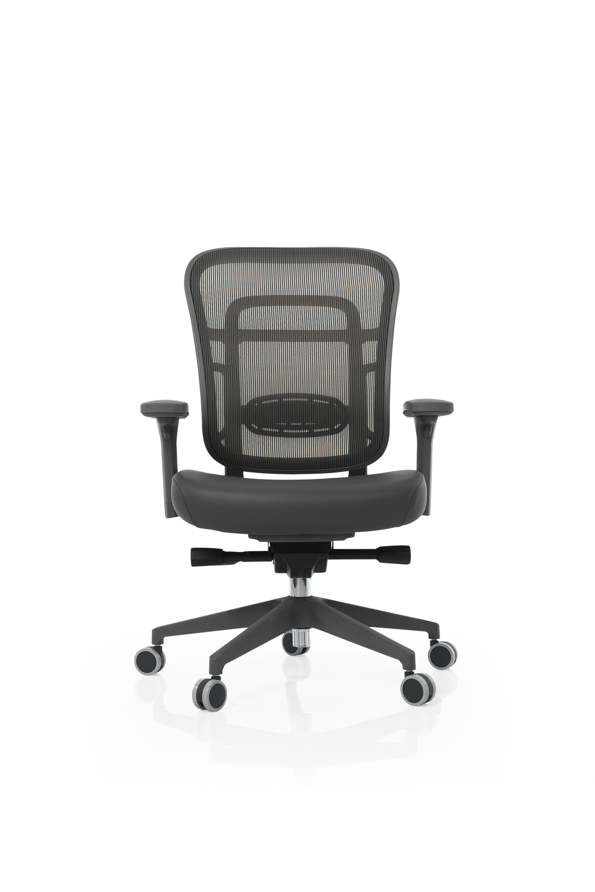 Passion Work | Player | Office | Manager | Executive Chair Grey Leather | Untitled