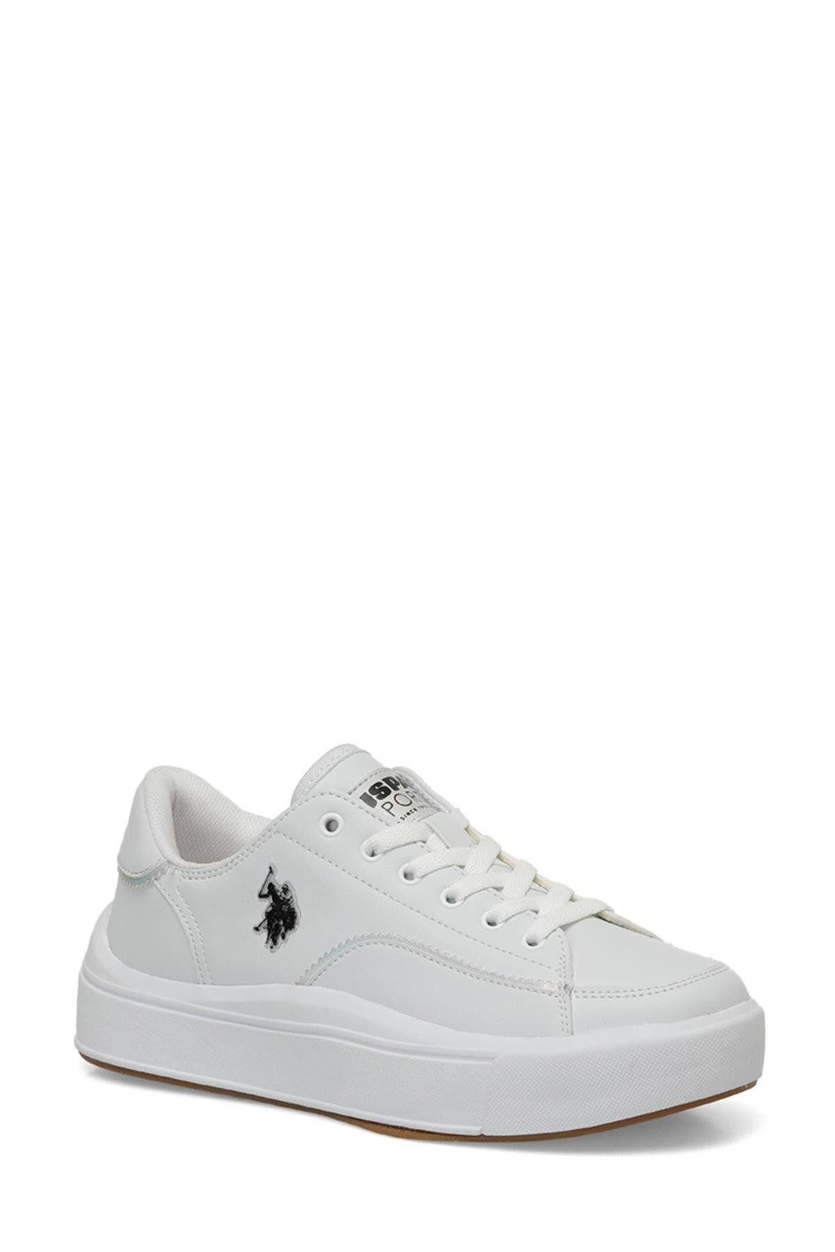 U.S. Polo Assn.-حذاء رياضي نسائي أبيض من GINGER 4PR 1