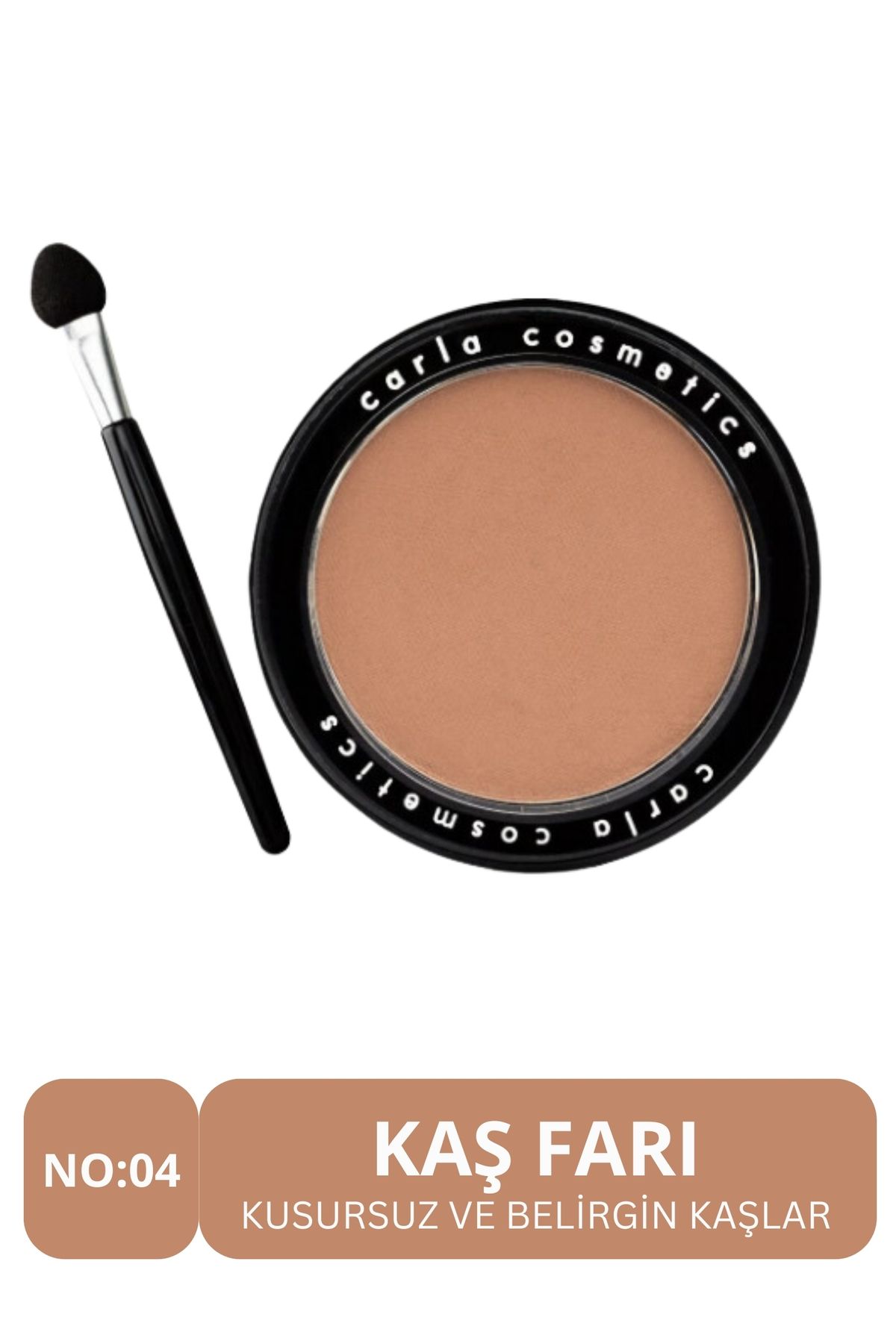 Carla Professional Make Up-Eyebrow Shadow - Eyebrow Shadow Earth - No: 04 1