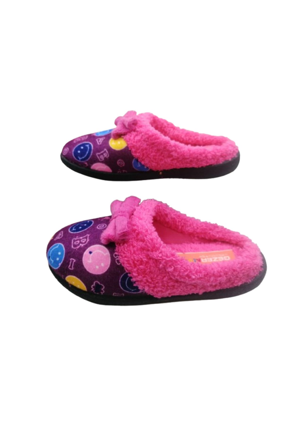 GEZER-Papuci de interior cu panglică mov pentru fete gzrtr 985530 4
