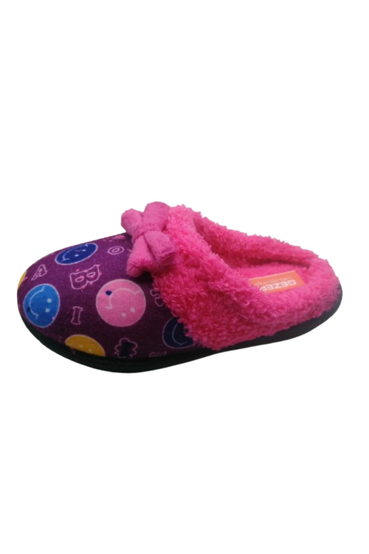 GEZER-Papuci de interior cu panglică mov pentru fete gzrtr 985530 2