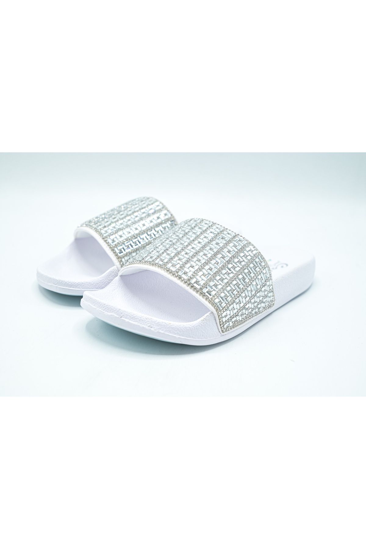 SKECHERS-Slapi Skechers Pop Ups-New Spark 119320WHT, alb, femei 3