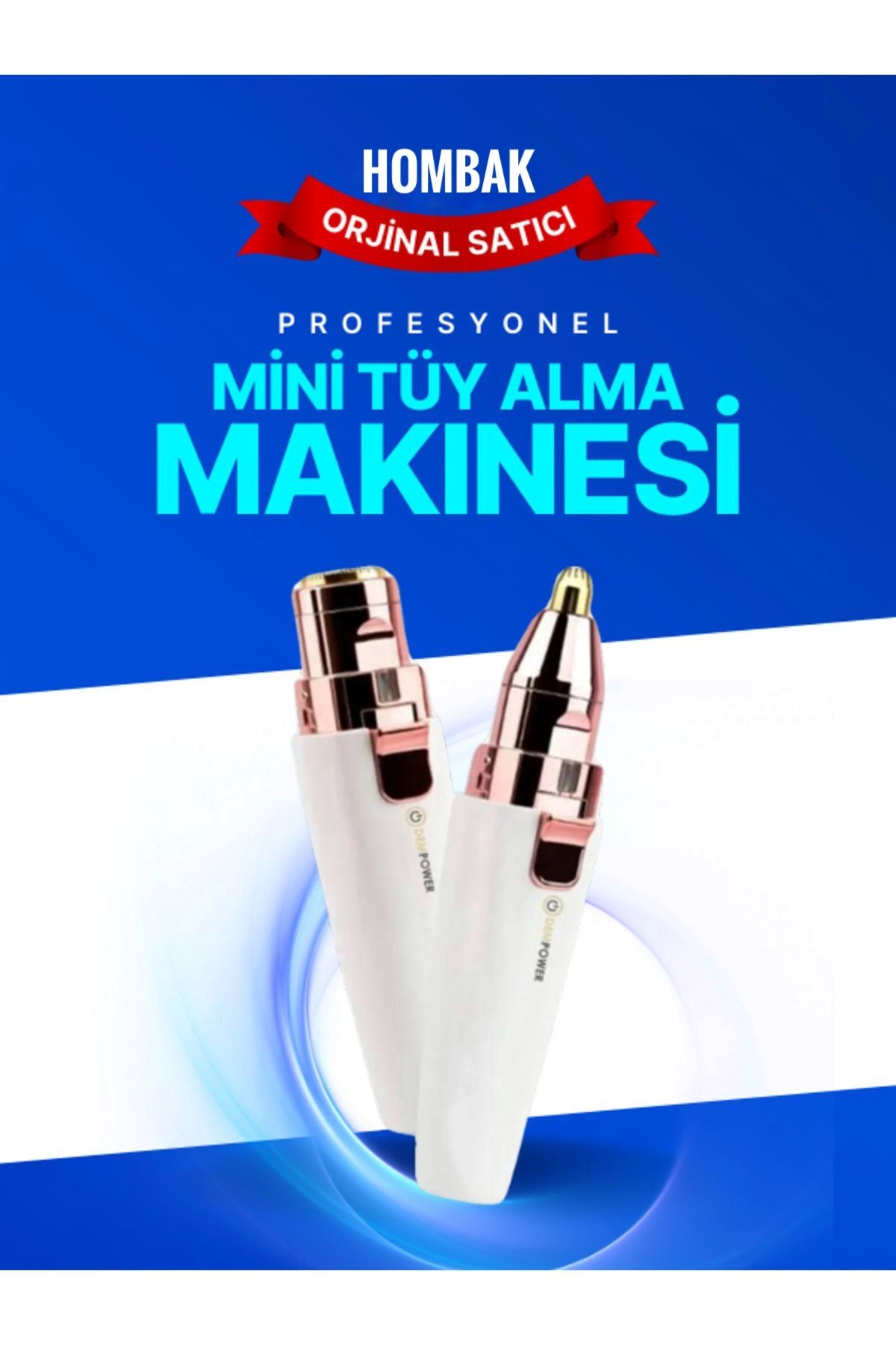 Hombak 1 Adet 2 Başlıklı Mini Tüy Alma Makinesi Pil Ve Temizleme Fırçası, Seyahat Boy, Kablosuz Kullanım