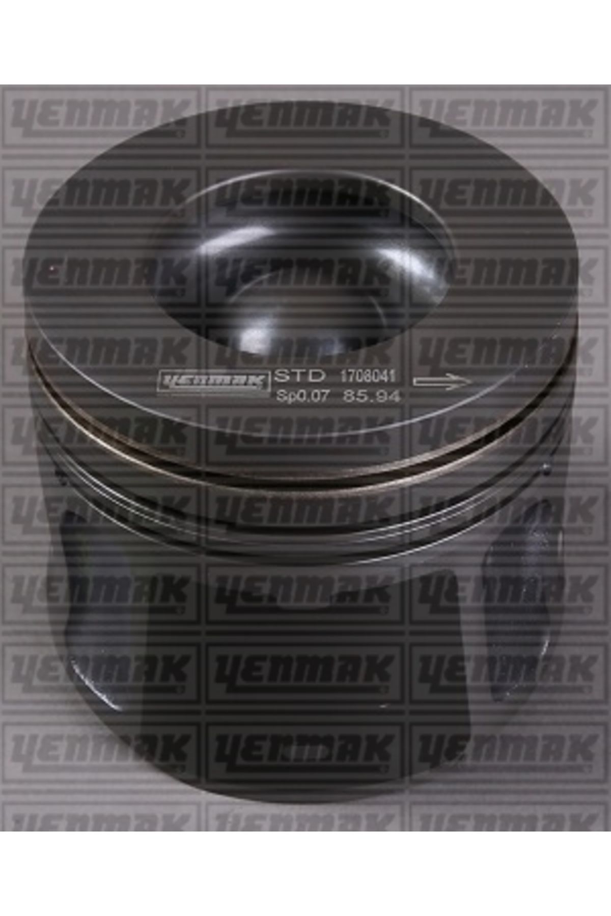 YENMAK 4256-STD Piston Segman I 86.00Mm Std Boxer III Jumper III 22Dt Puma 100B-120B G 130Cv 2.2HDI