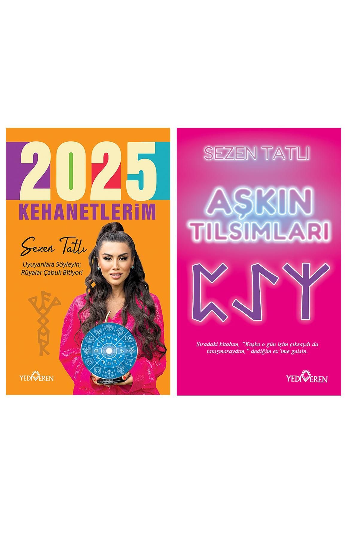 Yediveren Yayınları 2025 Kehanetlerim-Aşkın Tılsımları/Sezen Tatlı/Yediveren