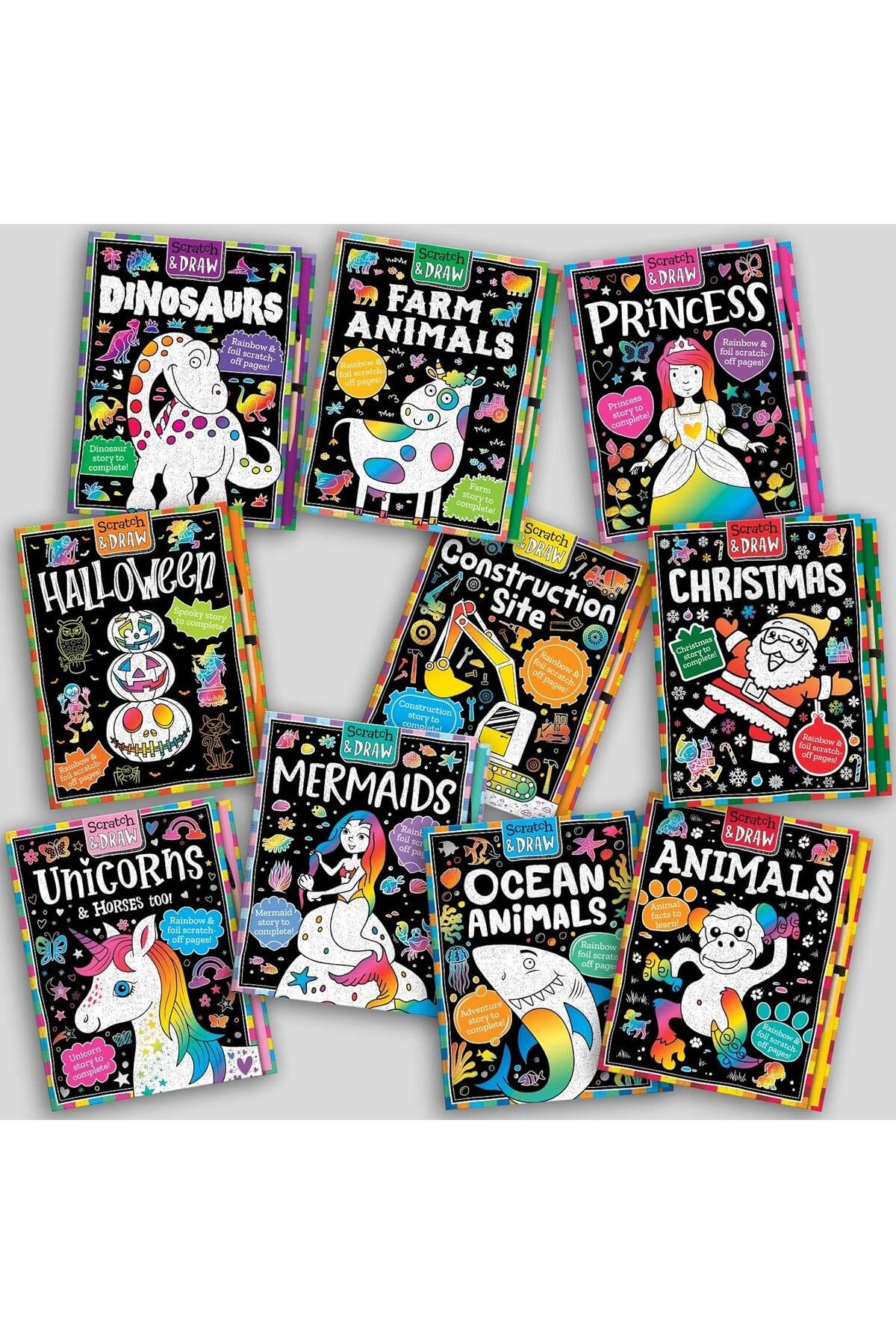 Imagine That-Scratch and Draw Interaction for Unicorn and Horses 3
