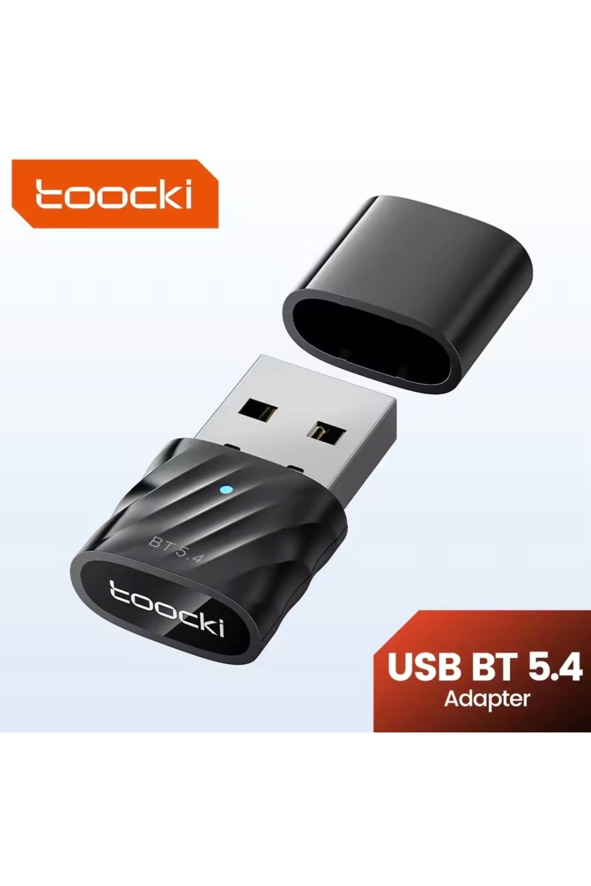 Global Toocki Bluetooth Adaptör 5.4 Yüksek Performans Düşük Gecikme Usb Bluetooth Adaptör 5.4