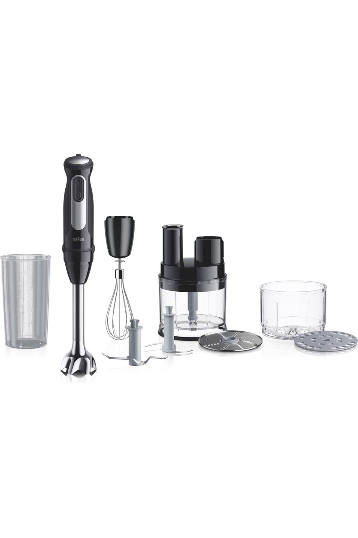 Braun Multiquick Serisi  El Blender Seti - Siyah