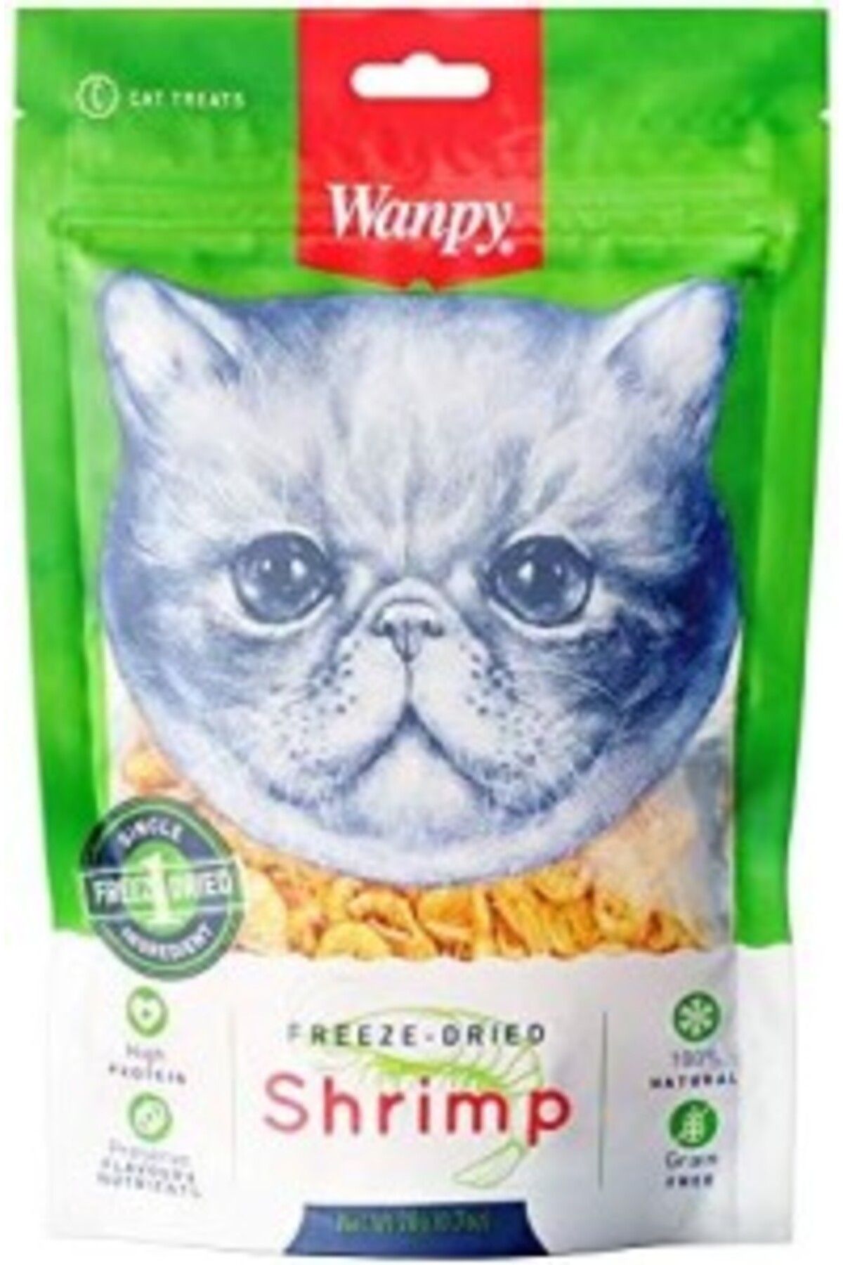 Orqinel Wanpy Kedi Dondurularak Kurutulmuş Karides 20g